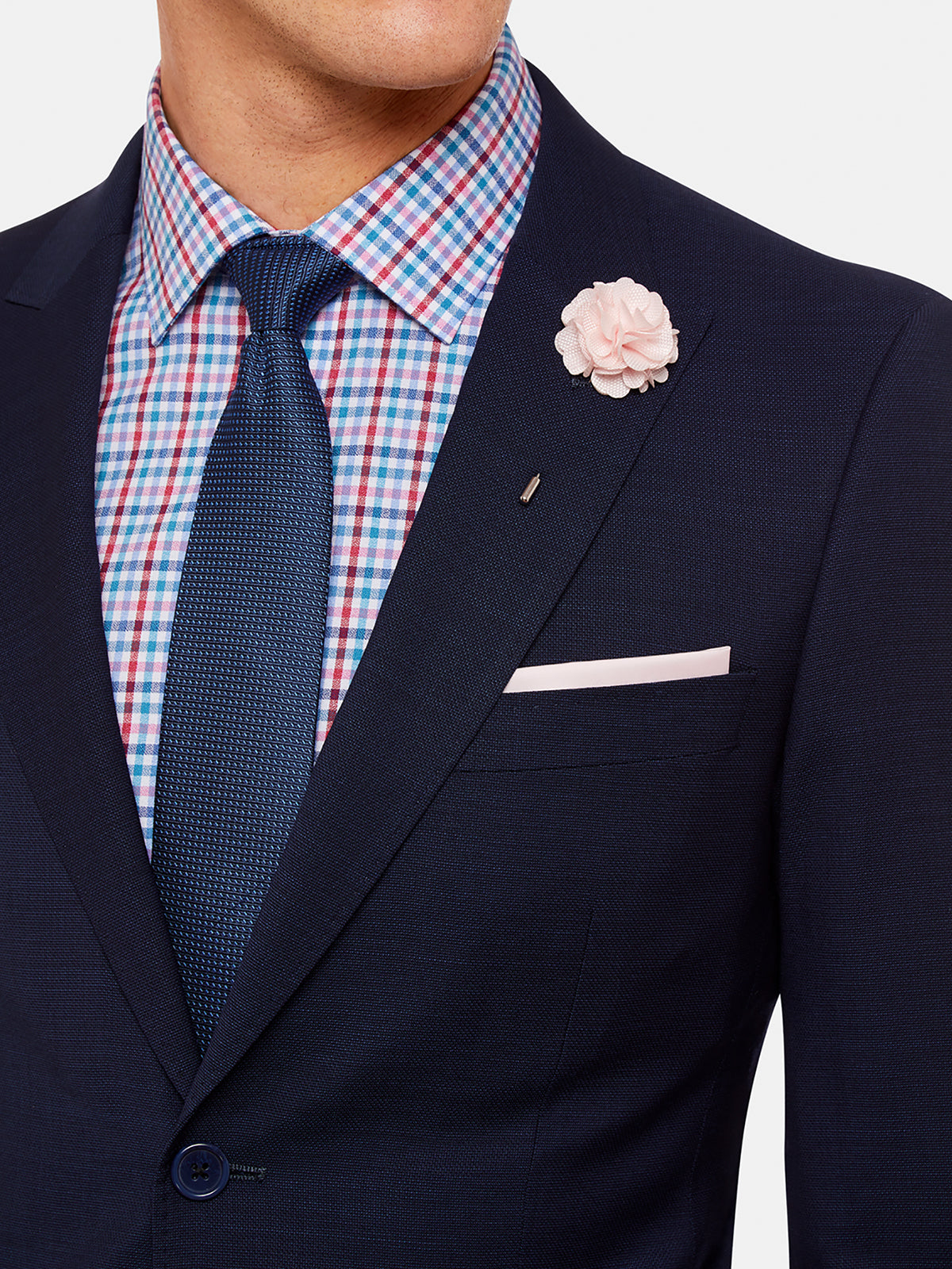 HOPKINS PEAK LAPEL WOOLSUIT JACKET