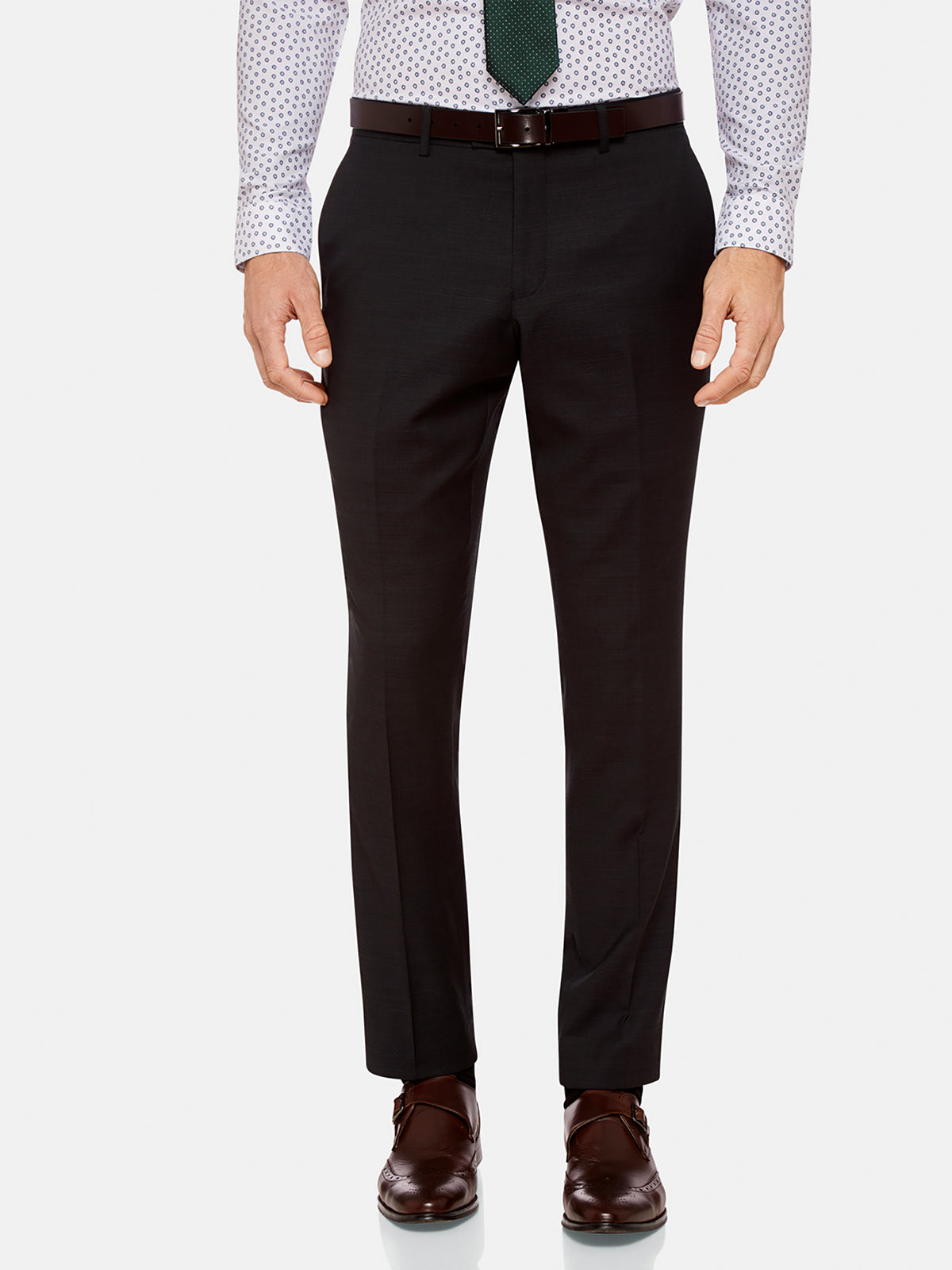 HOPKINS WOOL SUIT TROUSERS