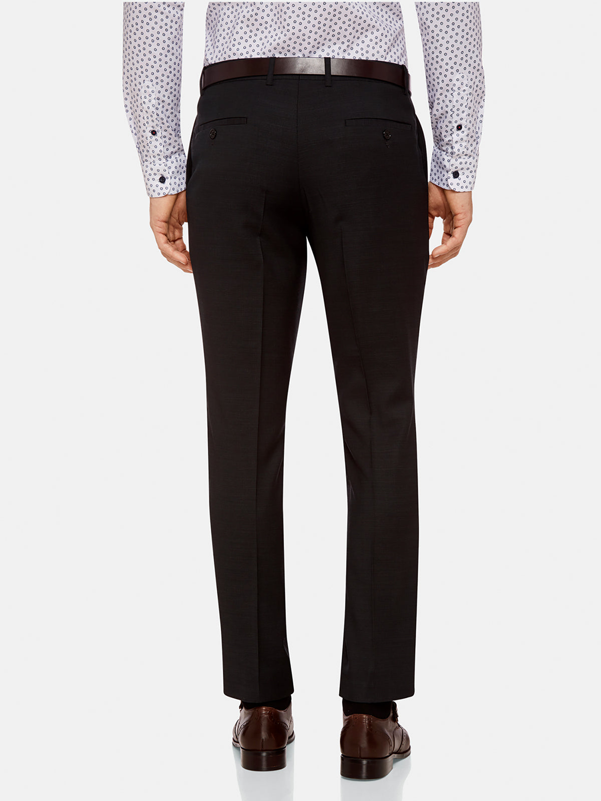 HOPKINS WOOL SUIT TROUSERS