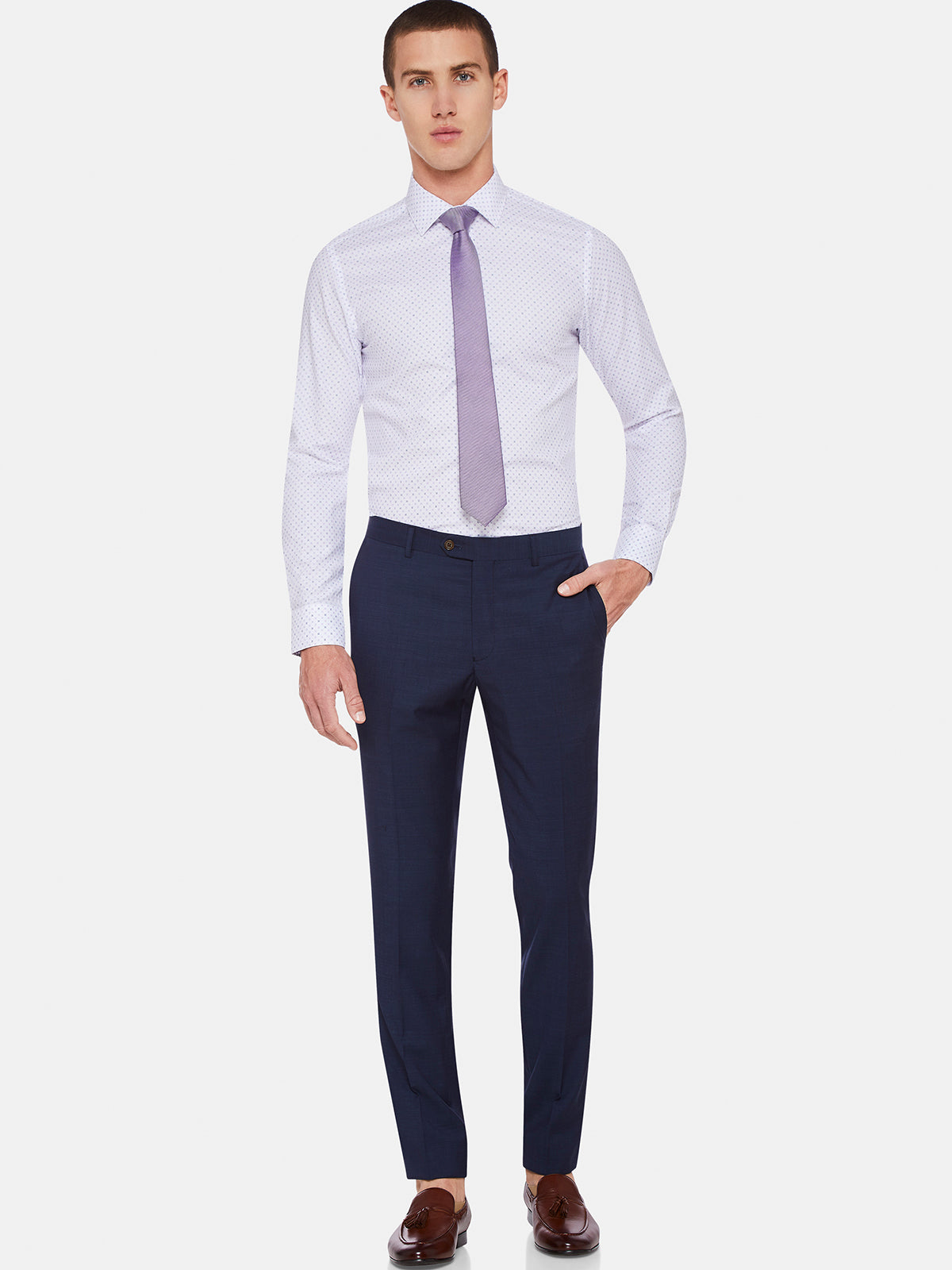 MARLOWE WOOL SUIT TROUSERS