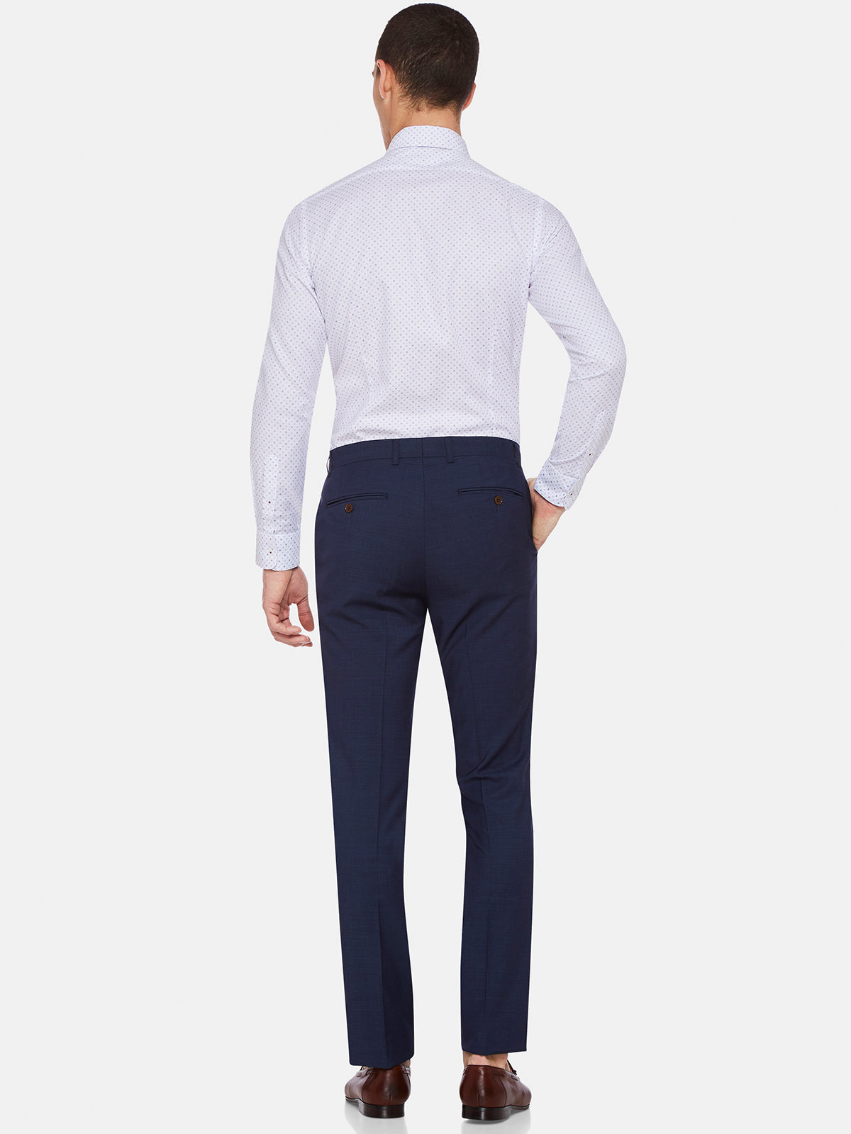 MARLOWE WOOL SUIT TROUSERS