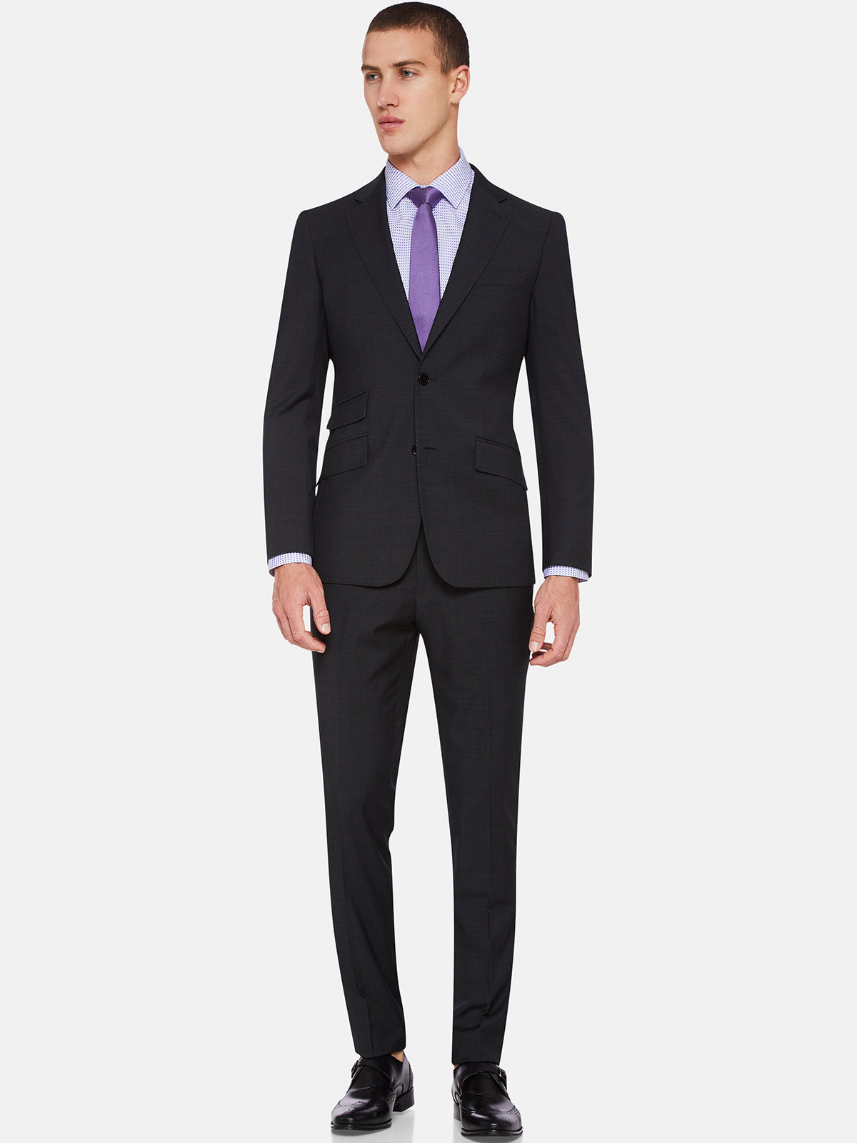 MARLOWE WOOL SUIT TROUSERS