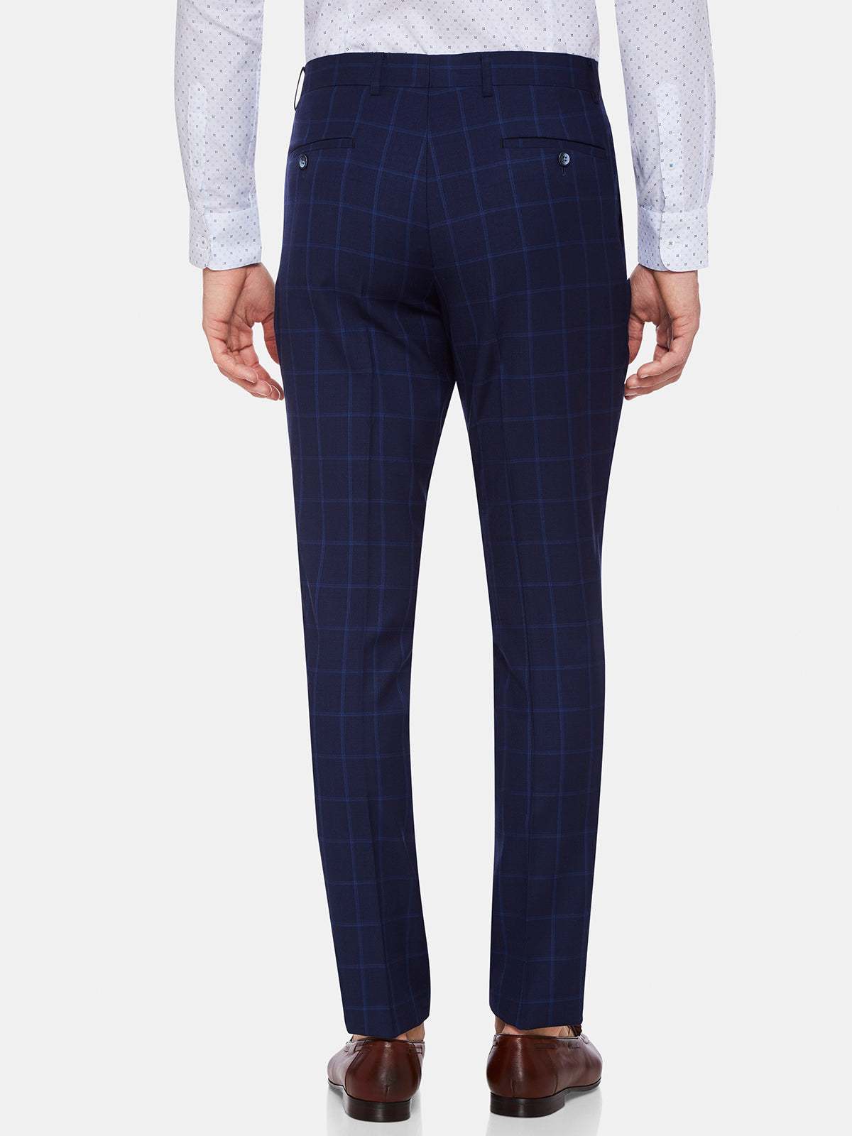 HOPKINS WOOL SUIT TROUSERS