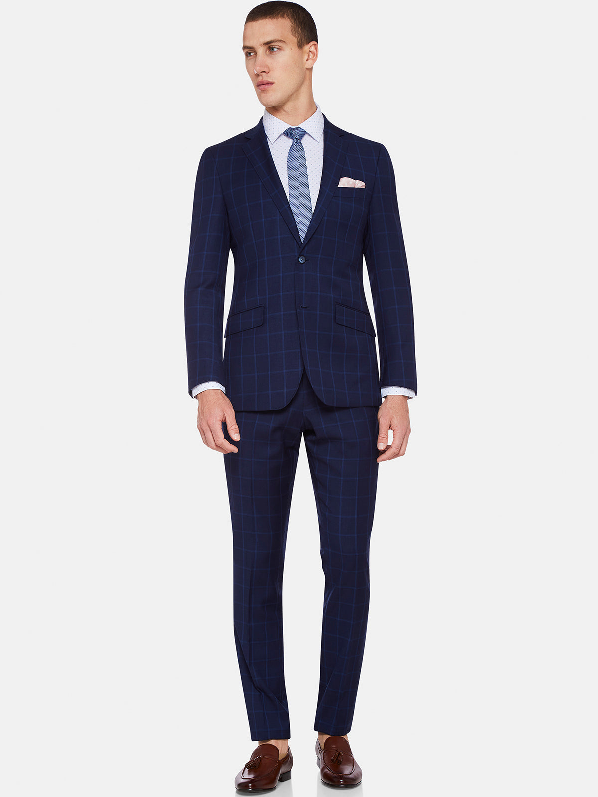 HOPKINS WOOL SUIT TROUSERS