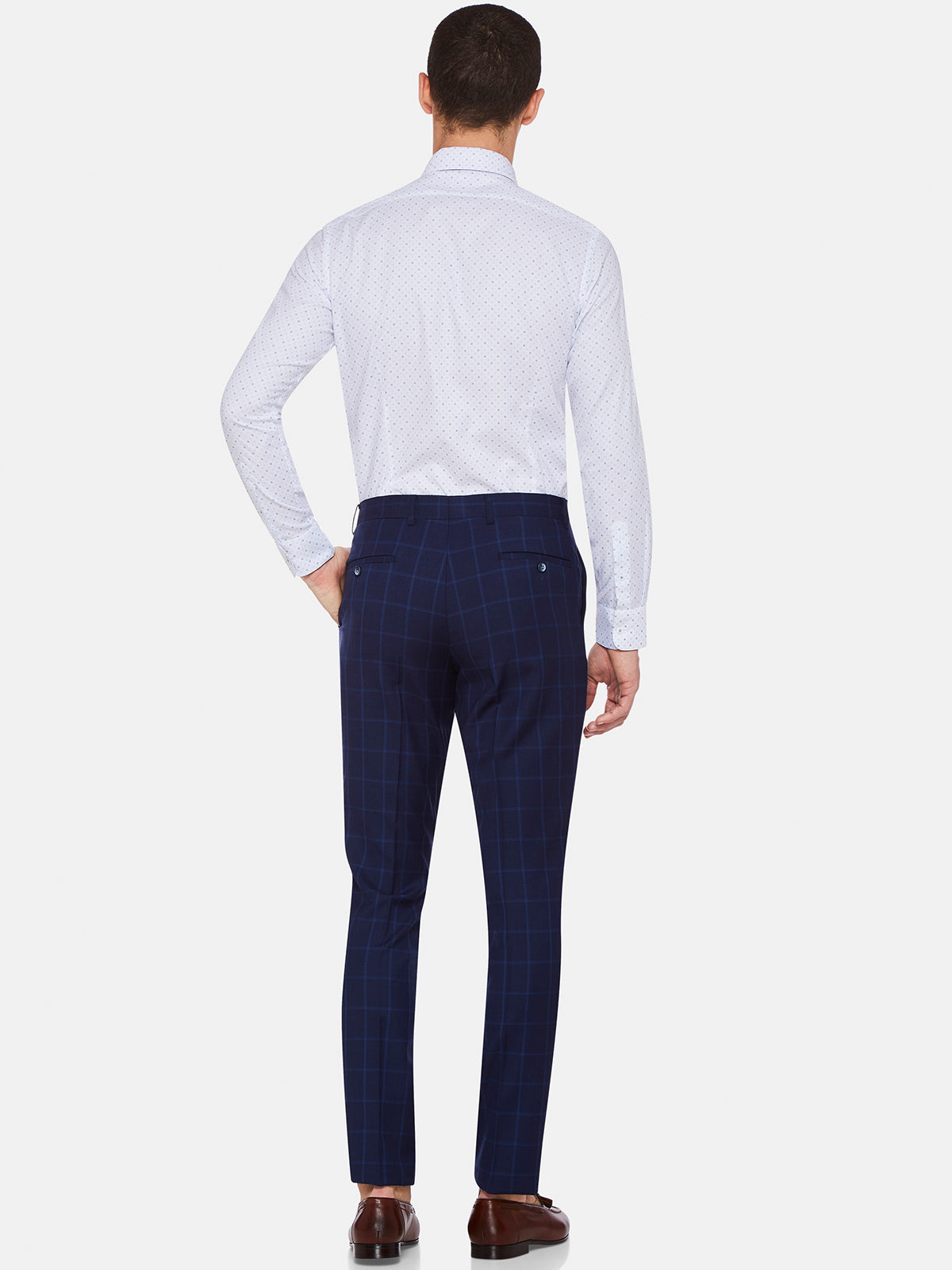 HOPKINS WOOL SUIT TROUSERS