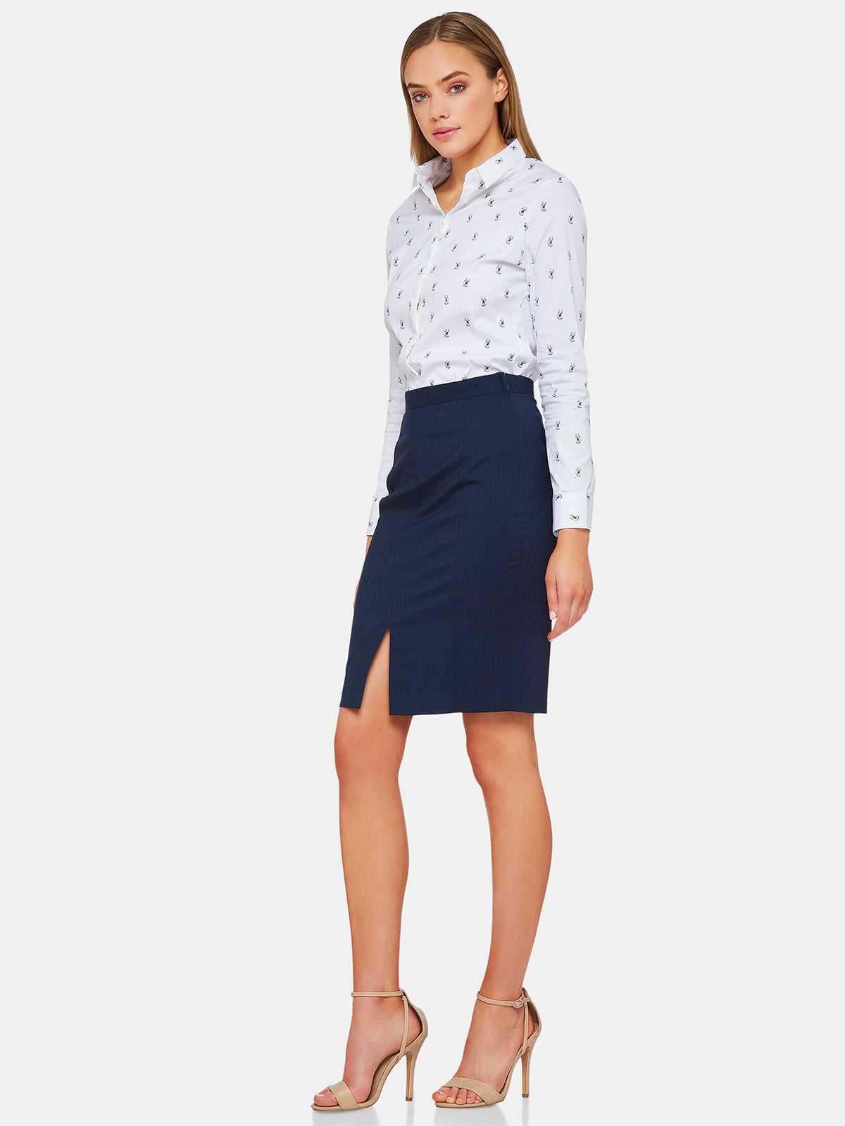 ALICE WOOL STRETCH SKIRT