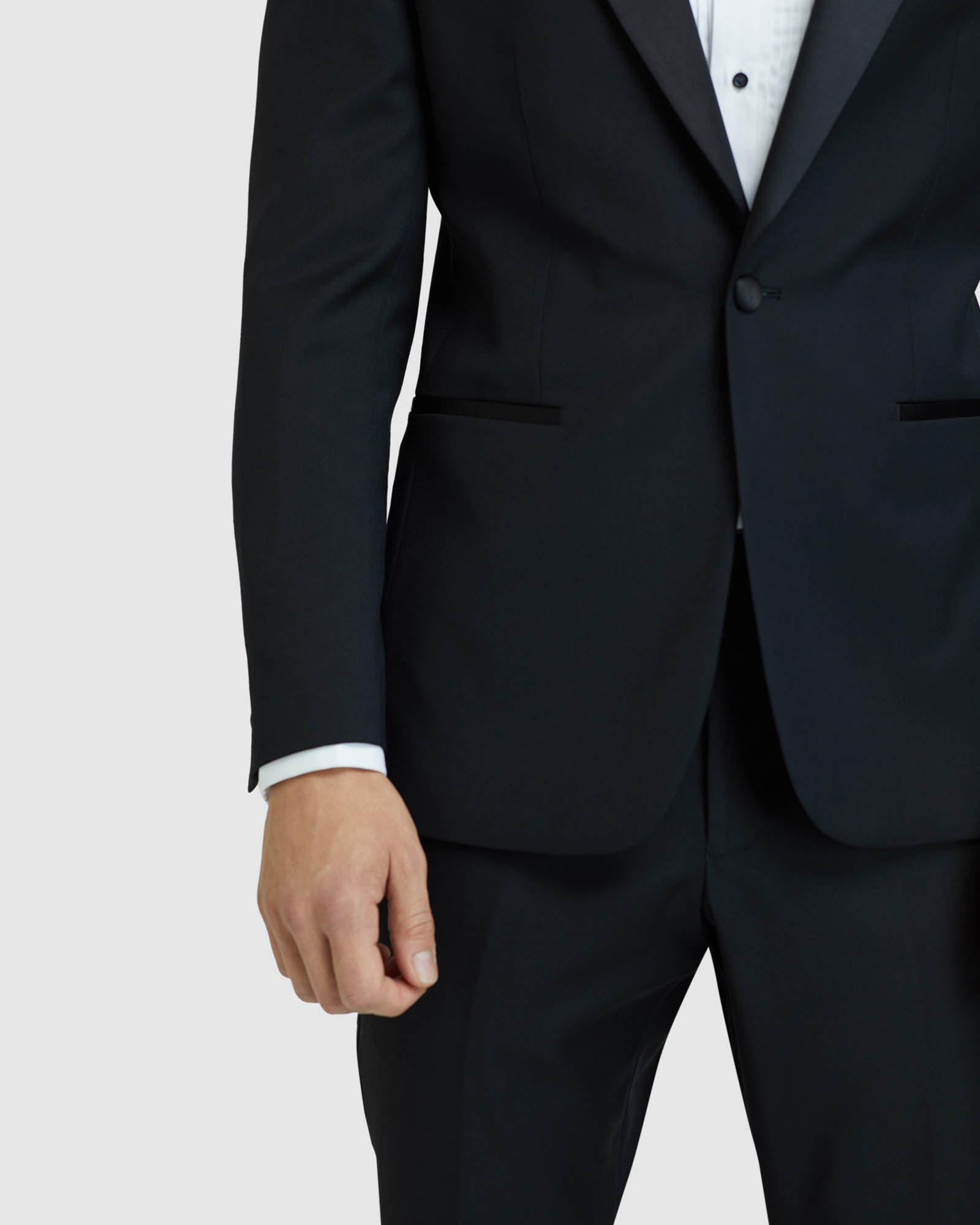 PEAK LAPEL DINNER SUIT JACKET