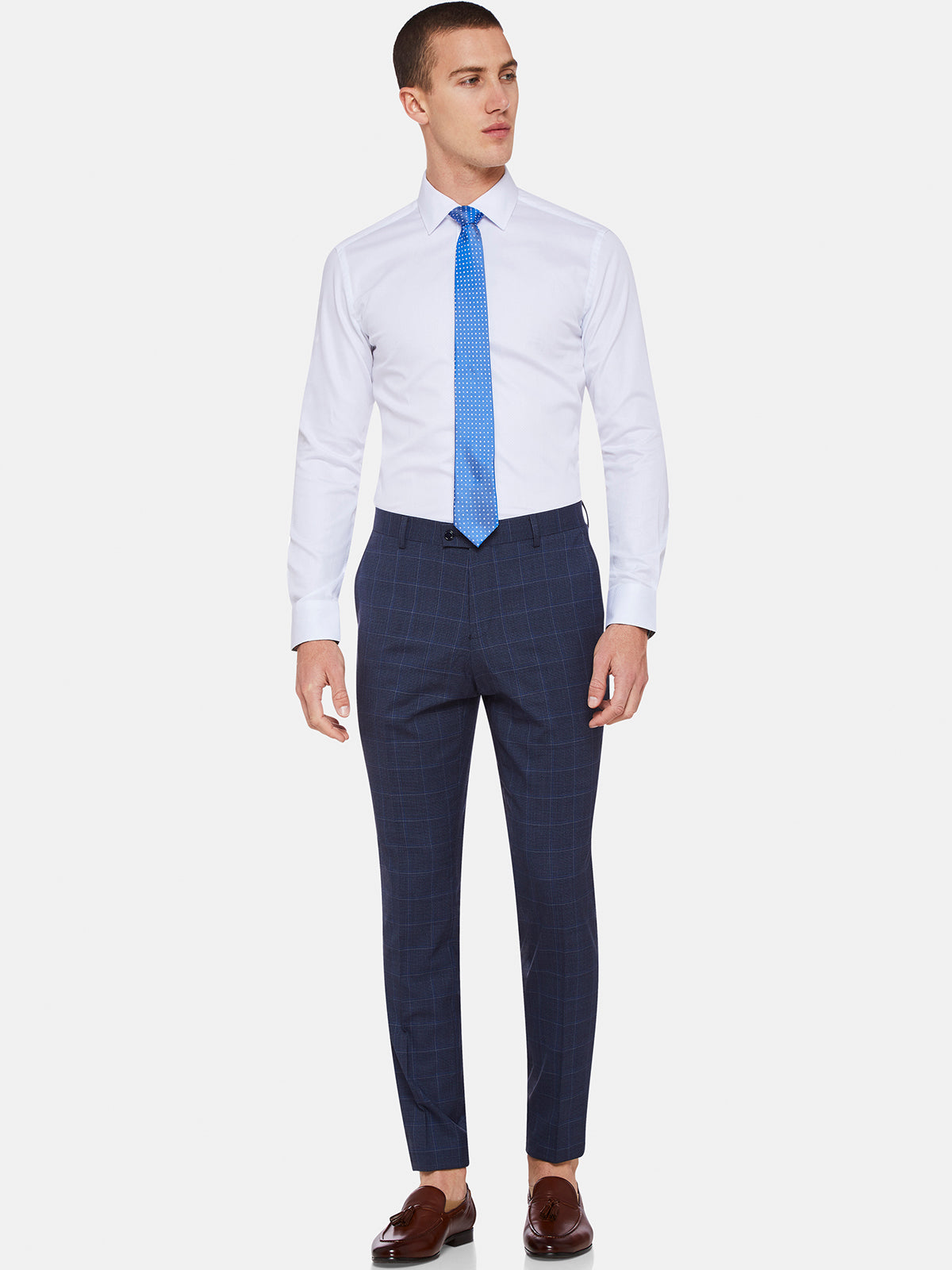 HOPKINS WOOL SUIT TROUSERS