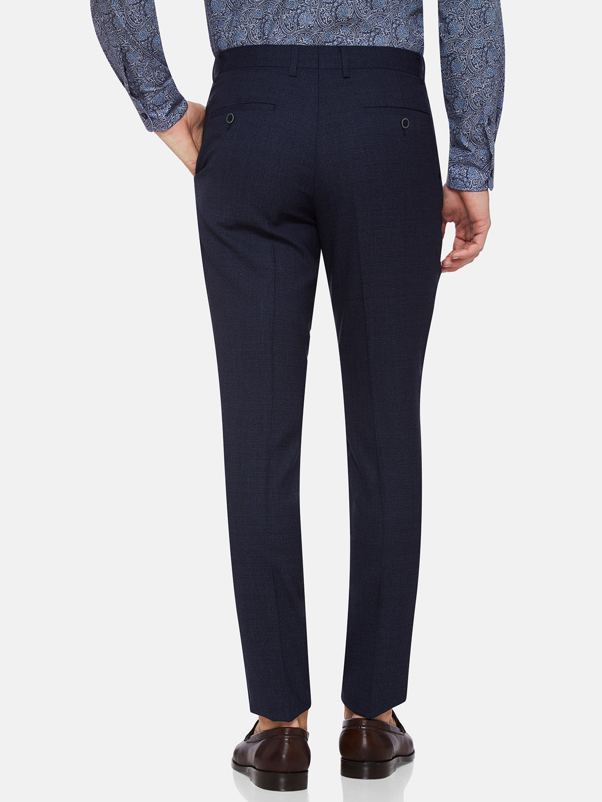 HOPKINS WOOL SUIT TROUSERS