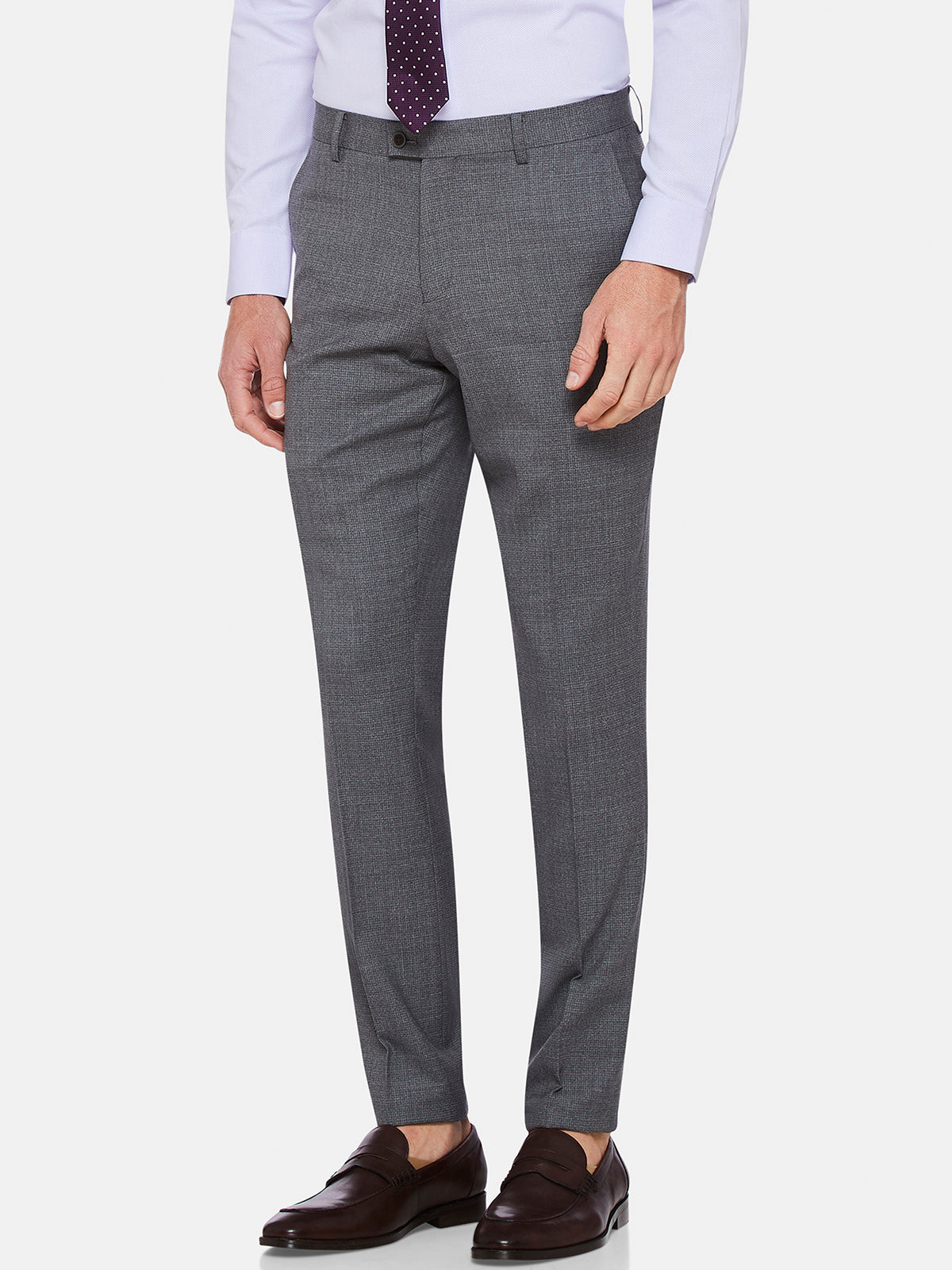 HOPKINS WOOL SUIT TROUSERS