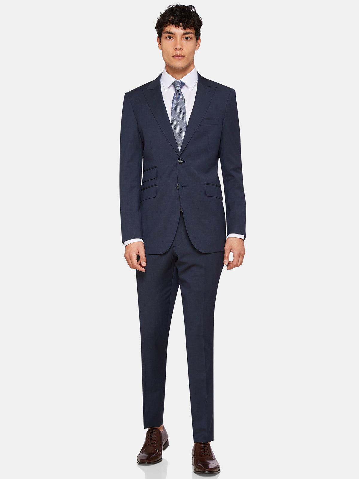 HOPKINS WOOL SUIT TROUSERS