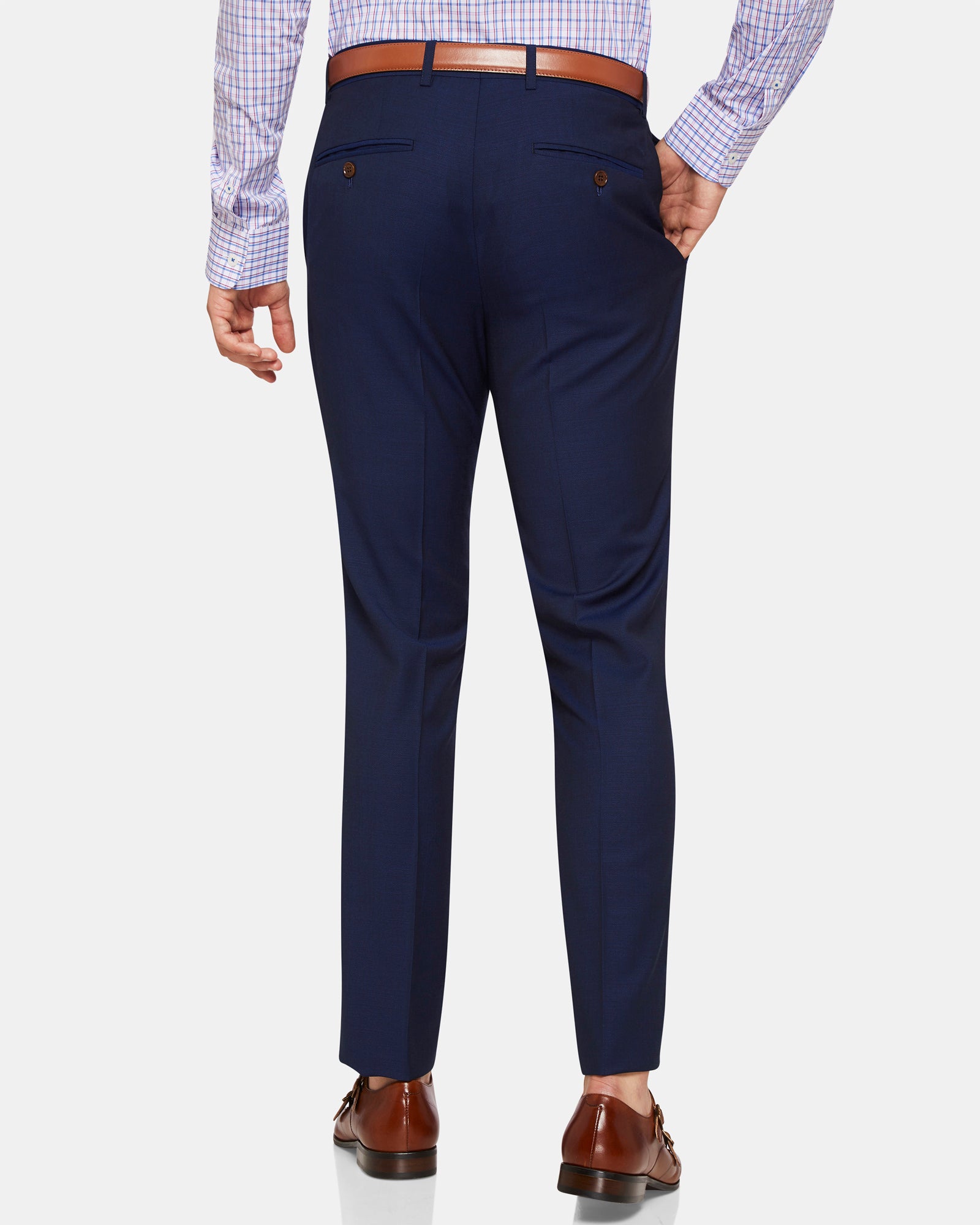 MARLOWE WOOL SUIT TROUSERS