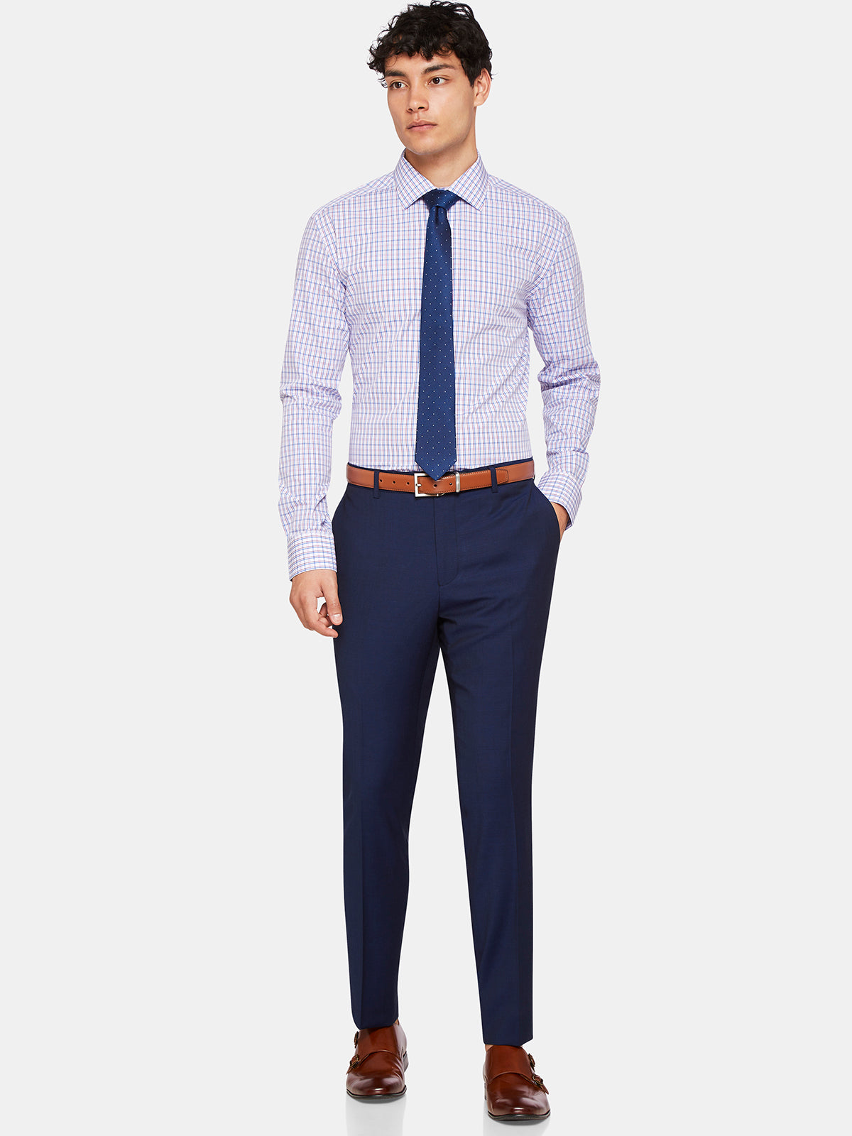 MARLOWE WOOL SUIT TROUSERS