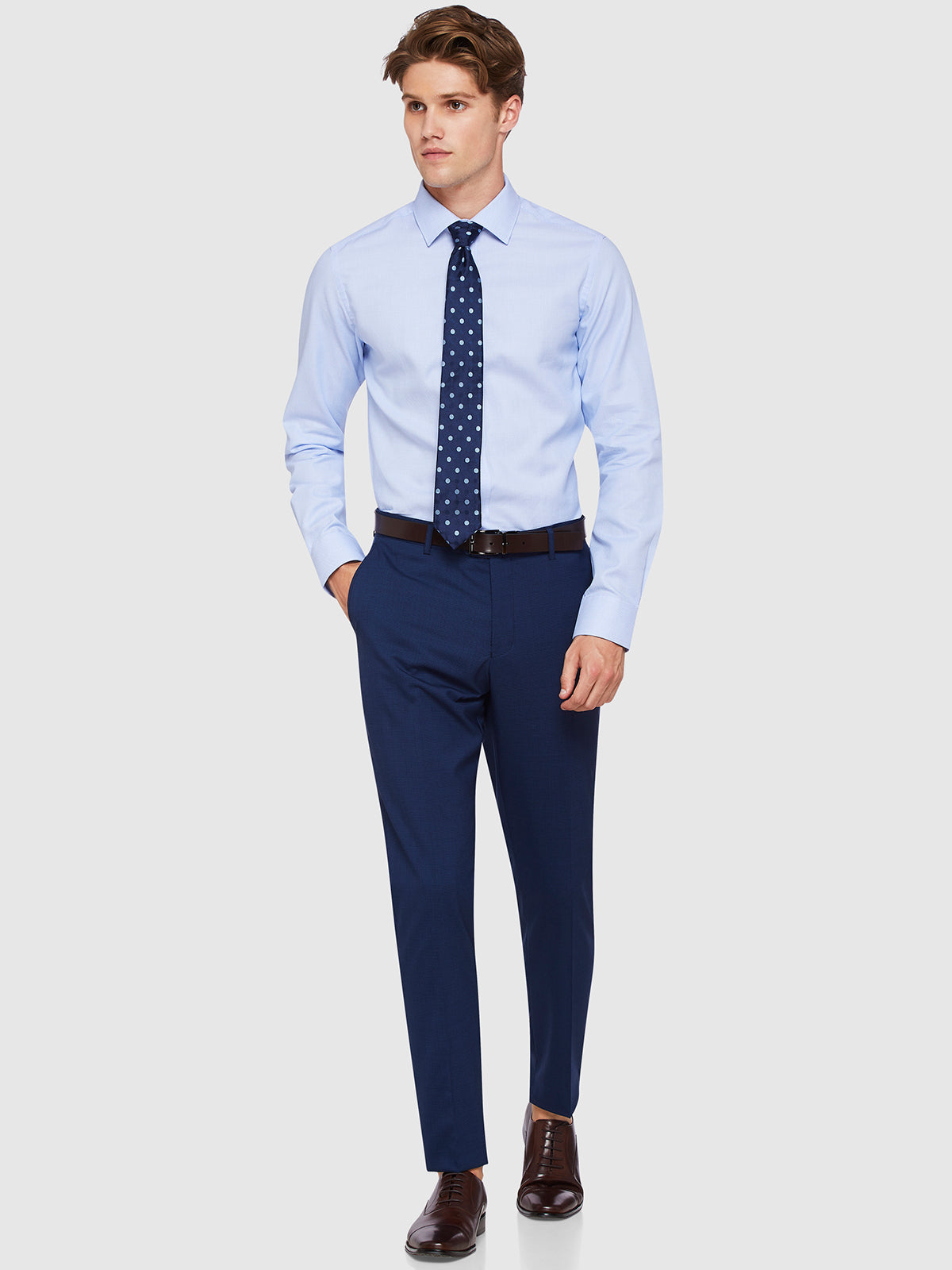 MARLOWE WOOL SUIT TROUSERS