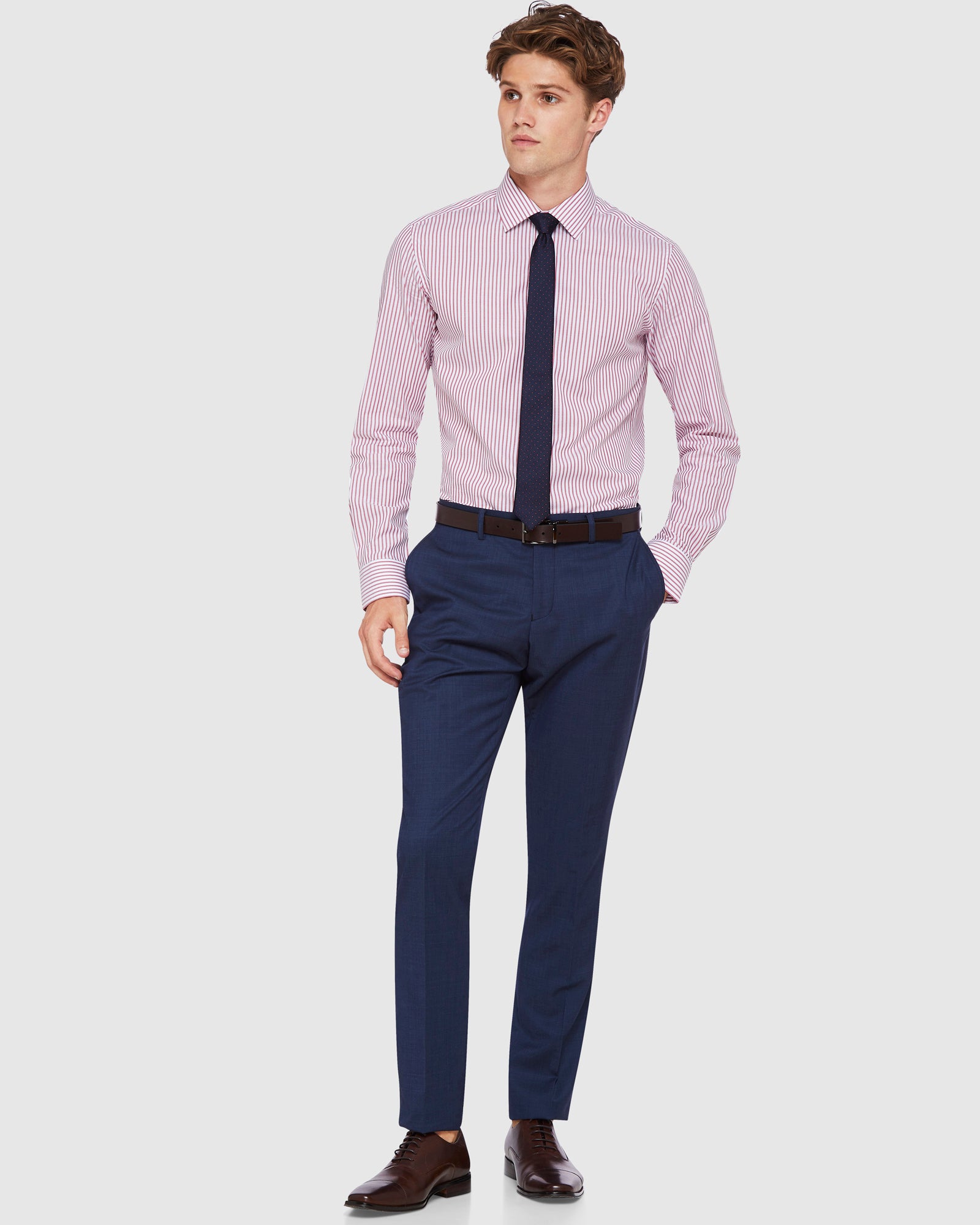 HOPKINS WOOL SUIT TROUSERS