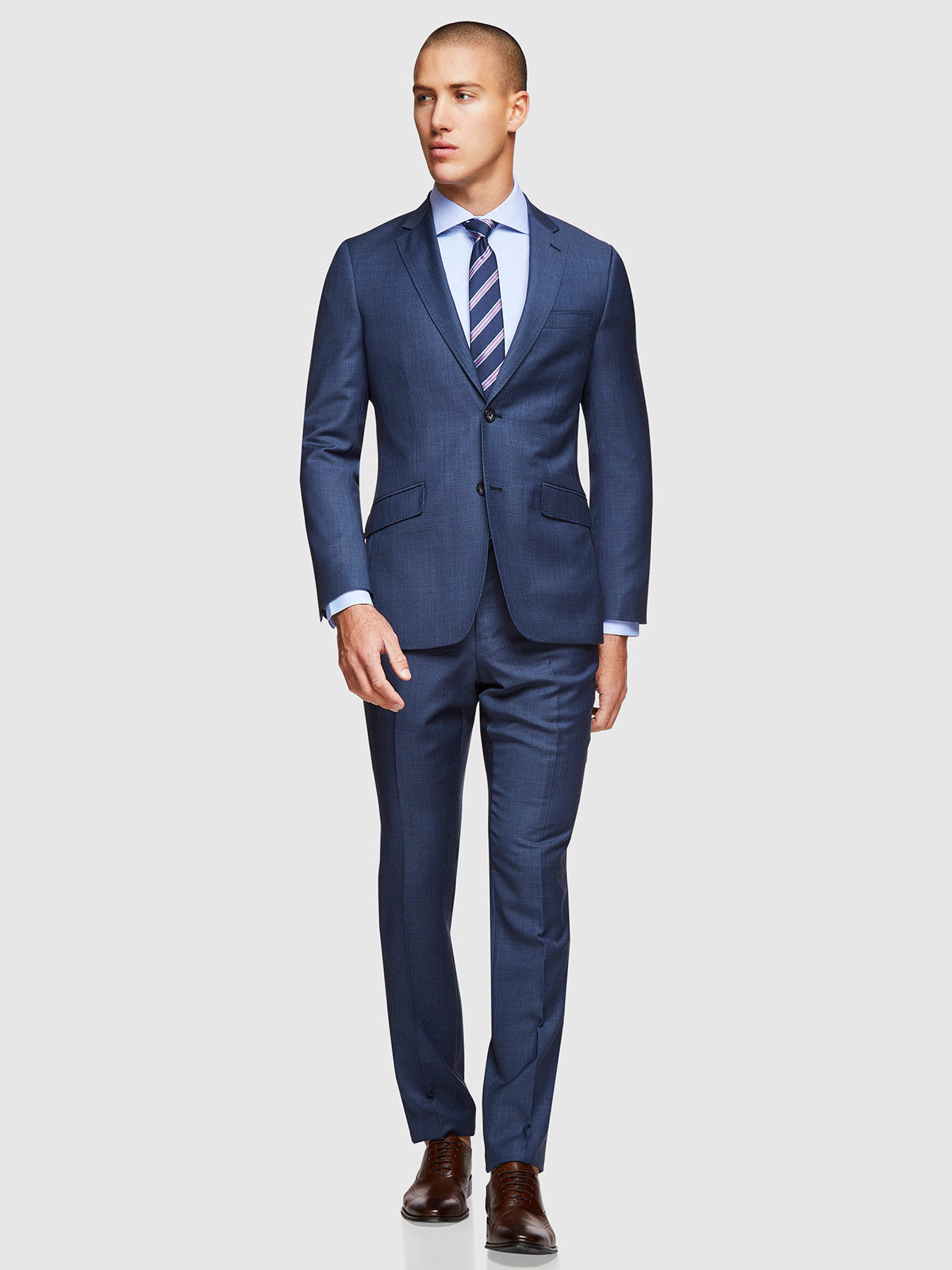 HOPKINS WOOL SUIT TROUSERS