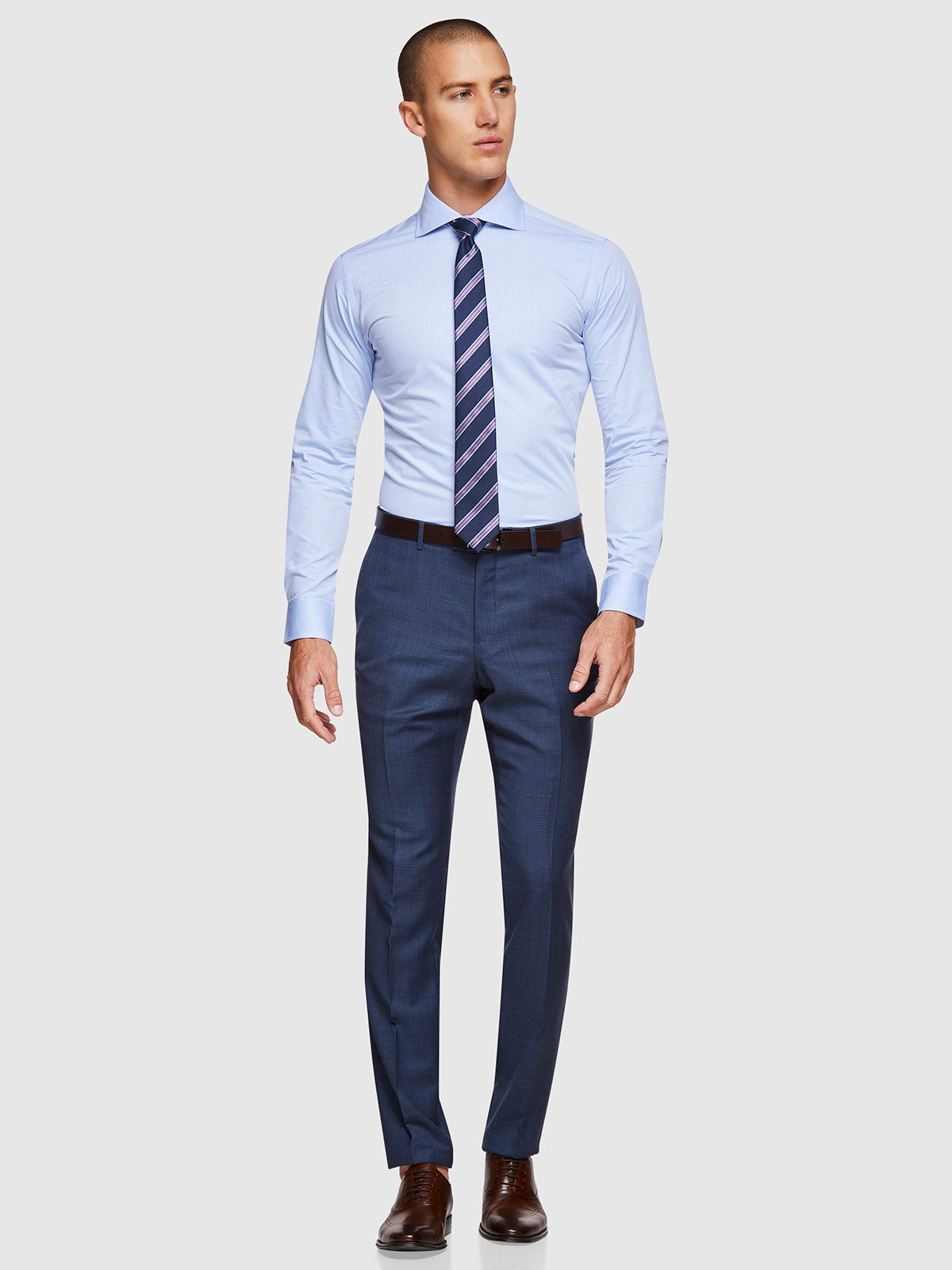 HOPKINS WOOL SUIT TROUSERS