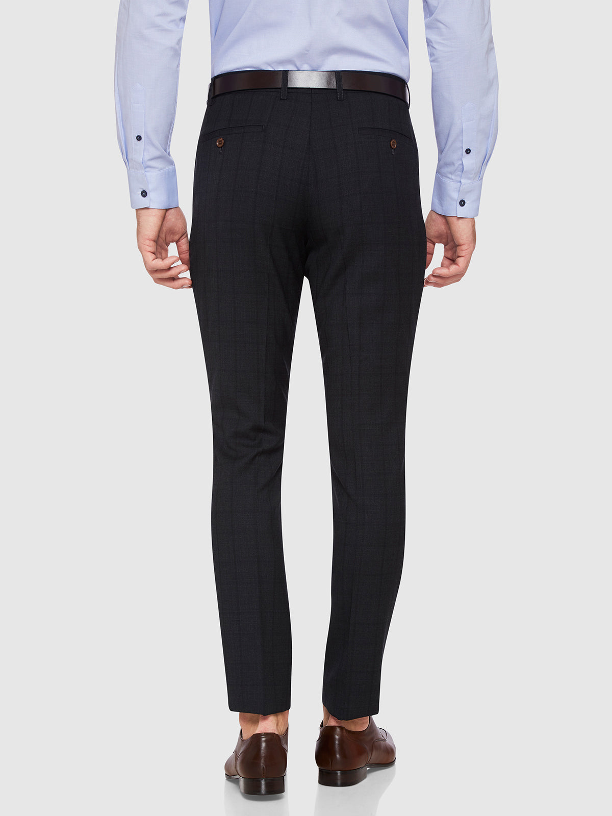 HOPKINS WOOL SUIT TROUSERS