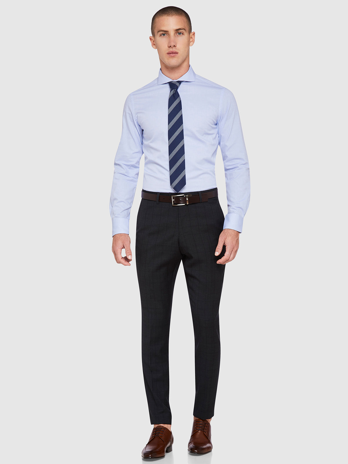 HOPKINS WOOL SUIT TROUSERS