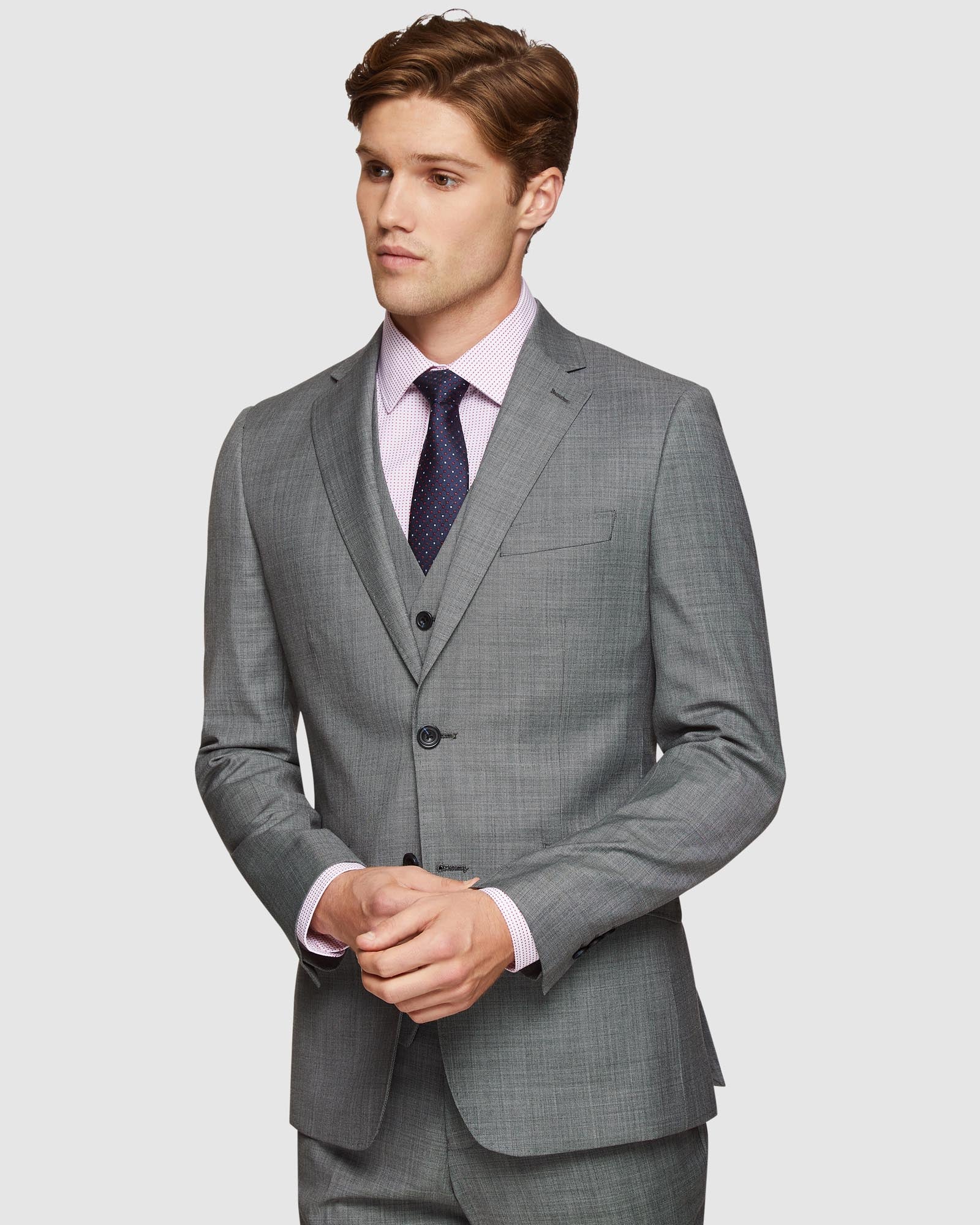 NEW HOPKINS WOOL STRETCH SUIT JACKET