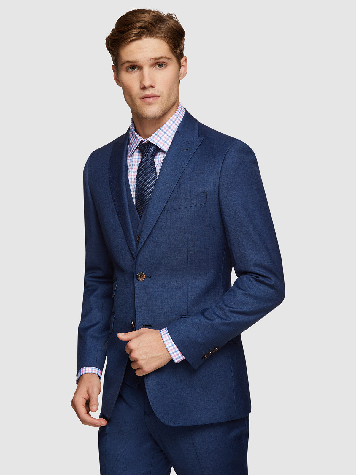 HOPKINS PEAK LAPEL SUIT JACKET