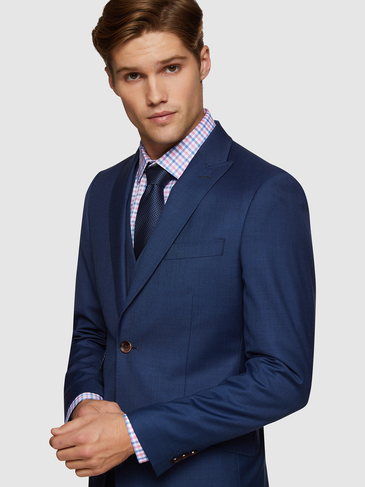 HOPKINS PEAK LAPEL SUIT JACKET