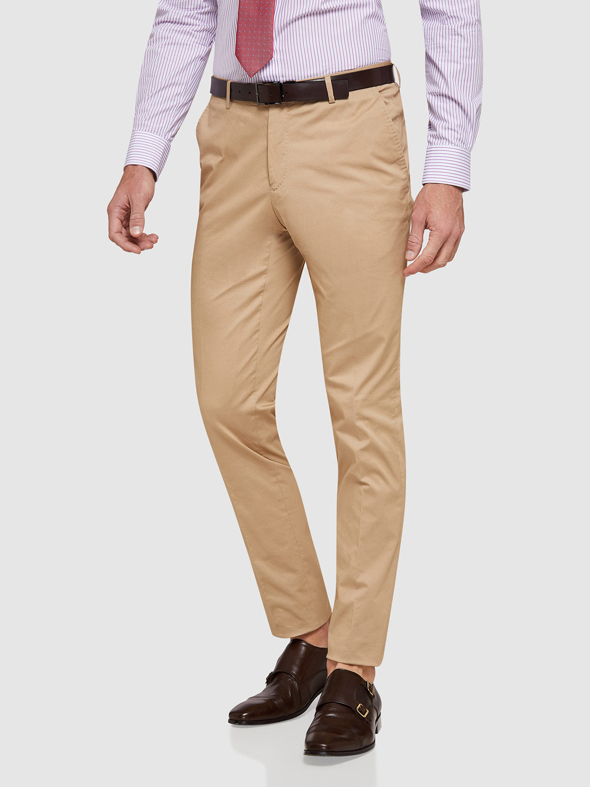 BYRON COTTON STRECH SUIT TROUSERS