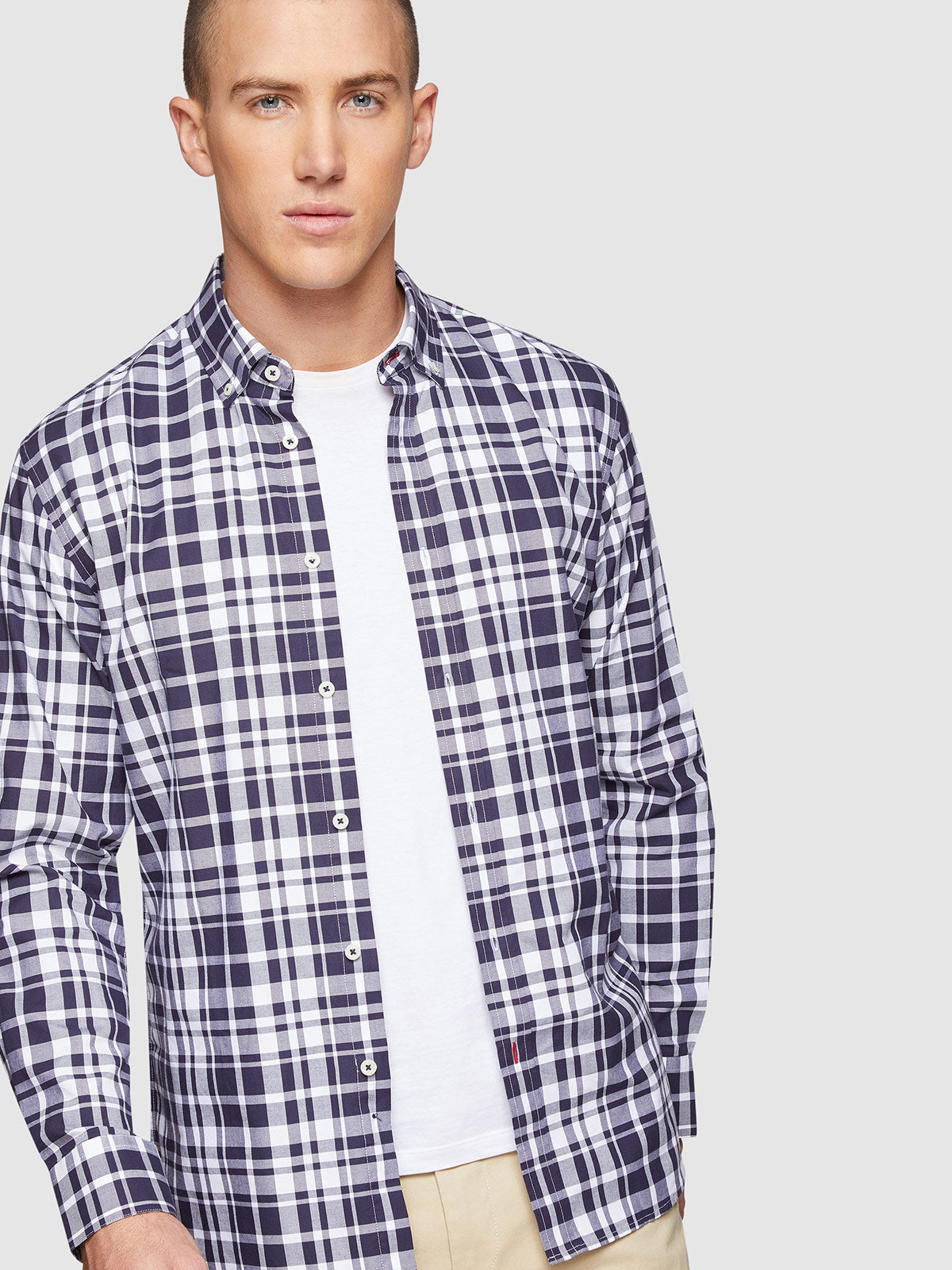 STRATTON CHECKED REGULAR FIT SHIRT