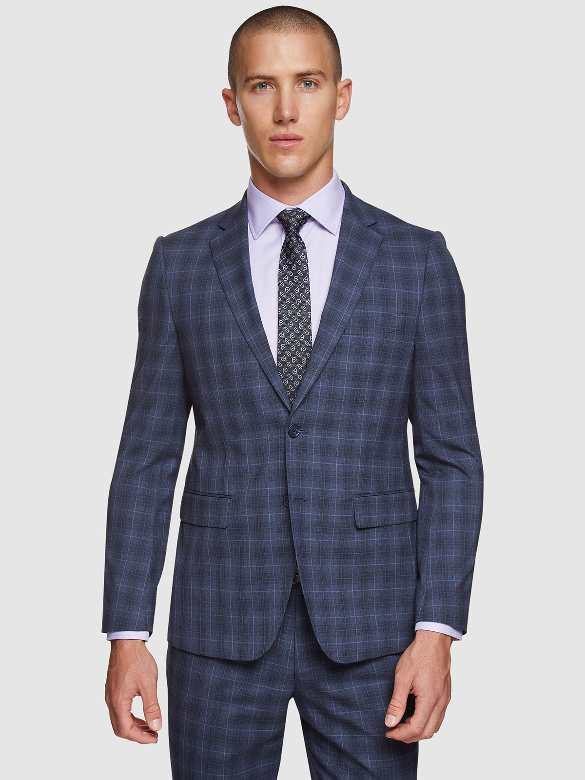 AUDEN ECO CHECKED SUIT JACKET