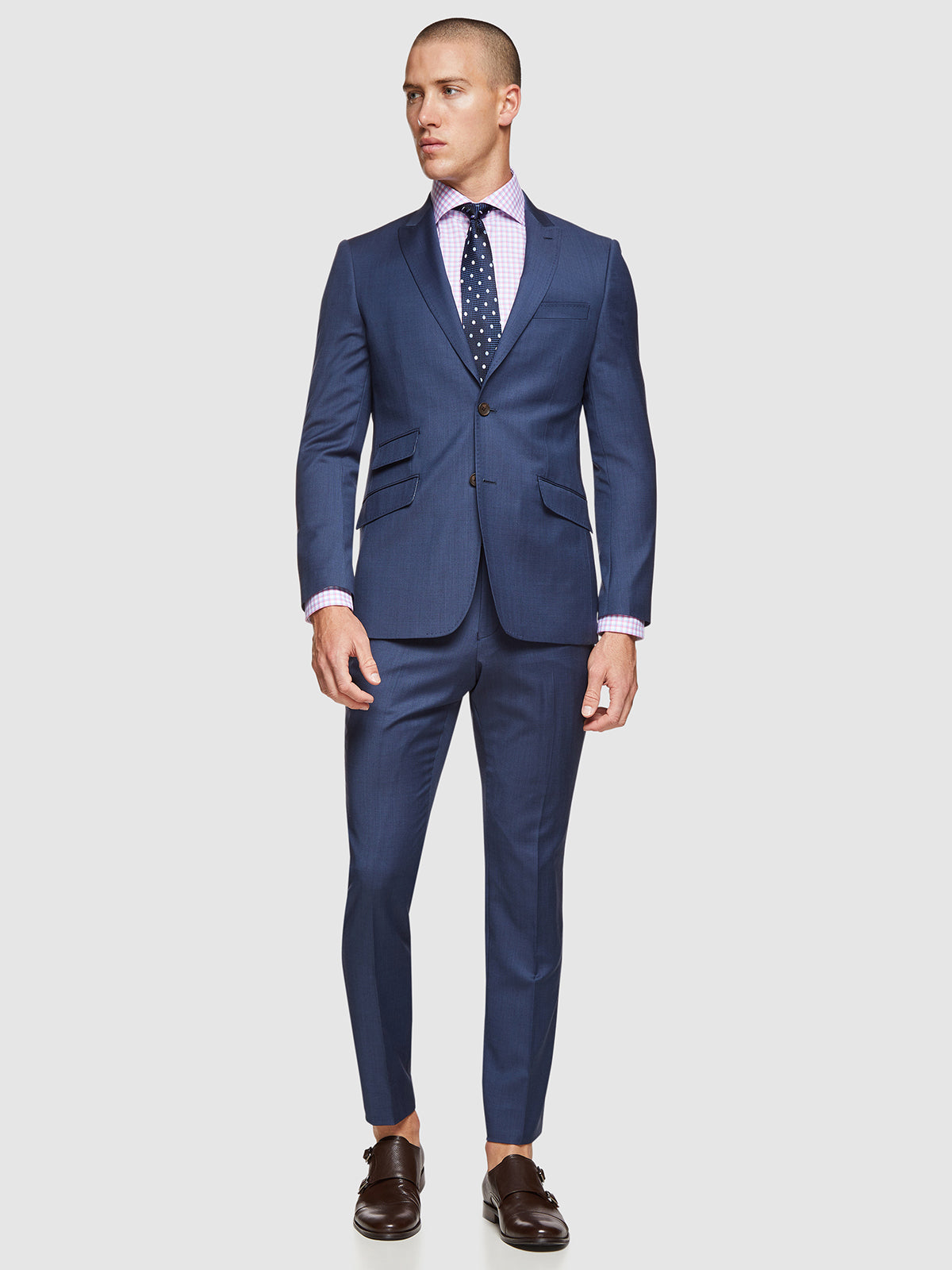 HOPKINS WOOL SUIT TROUSERS