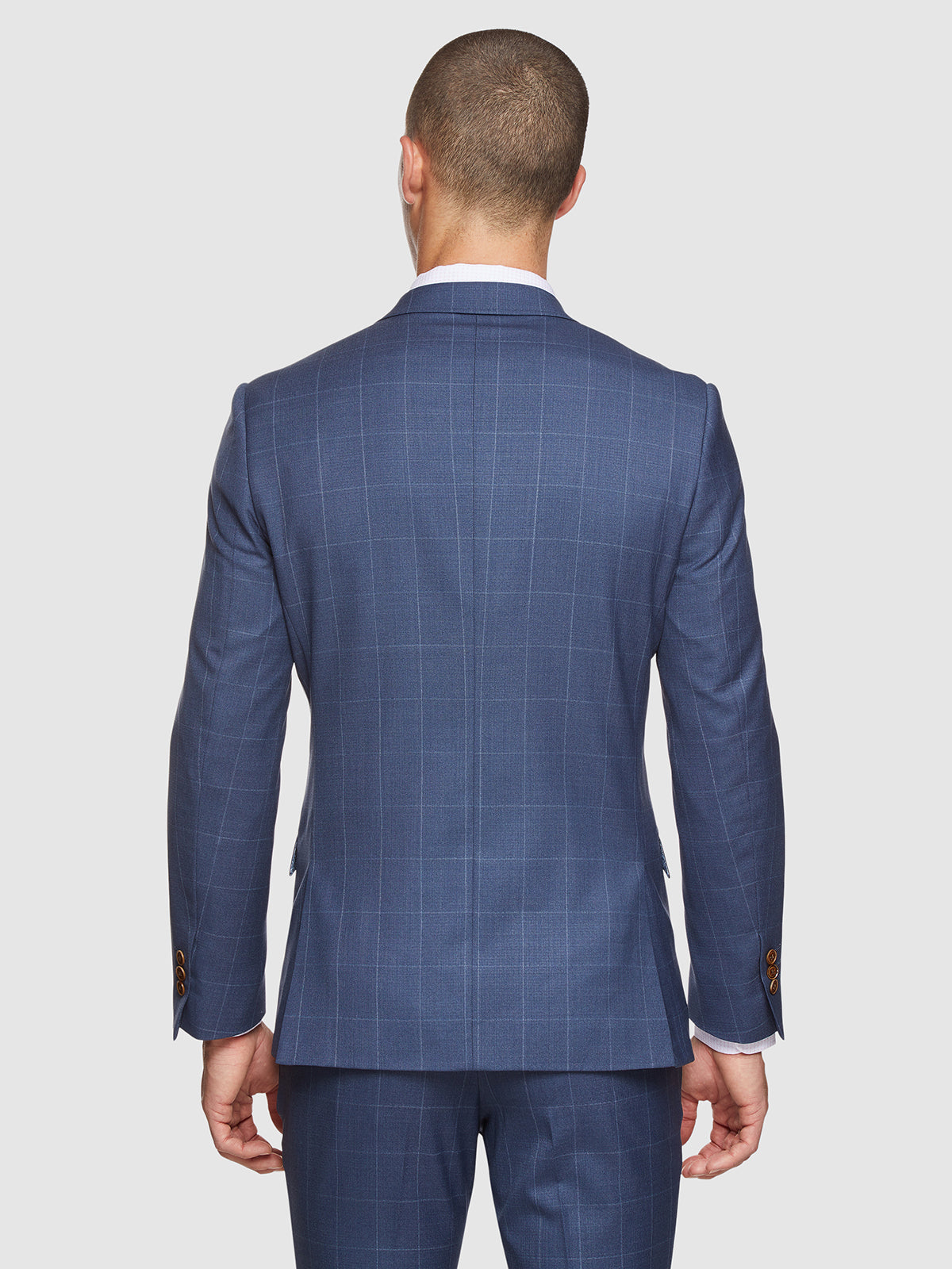 NEW HOPKINS WOOL STRETCH CHECK JACKET