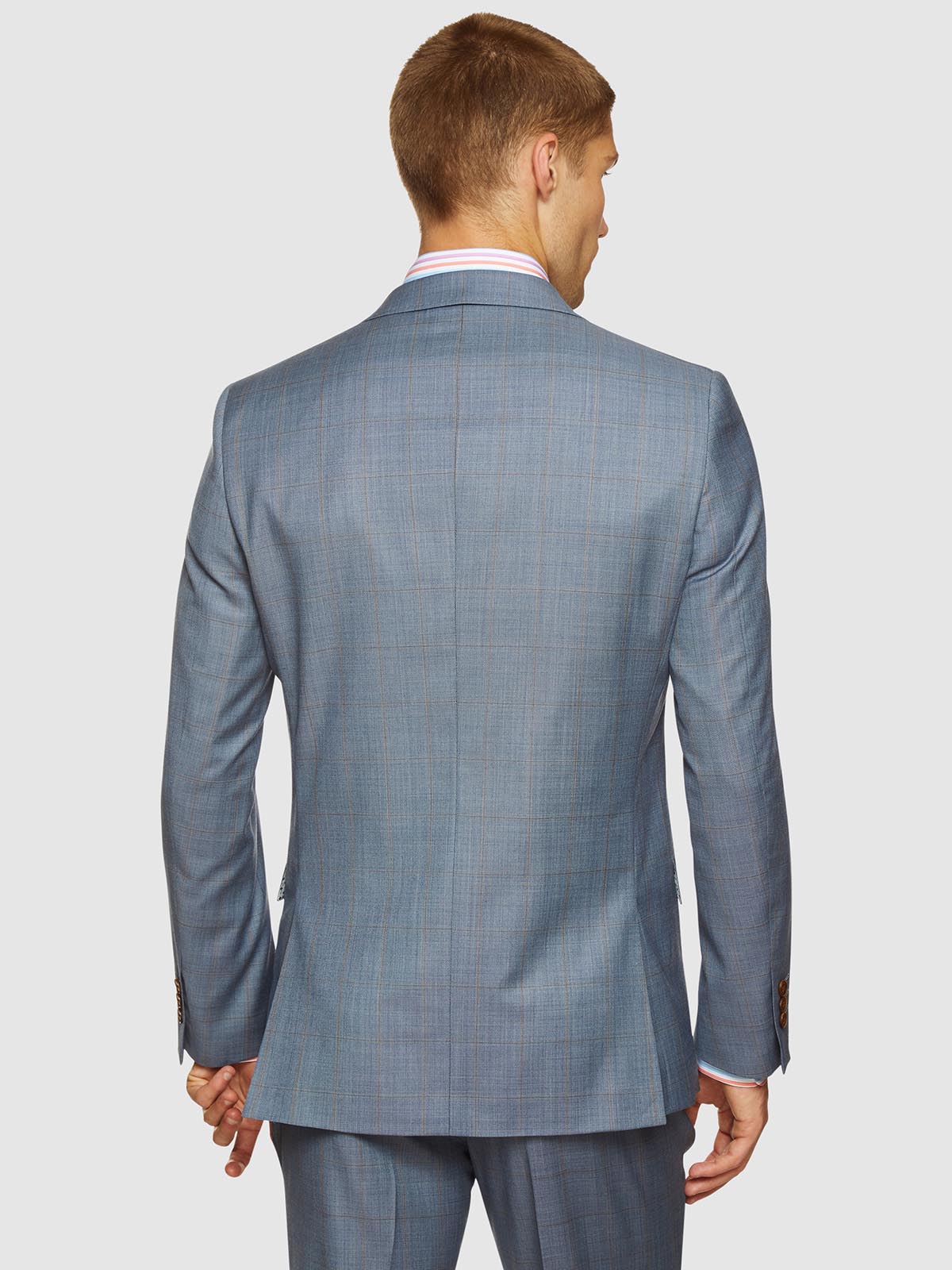 NEW HOPKINS WOOL STRETCH CHECK JACKET