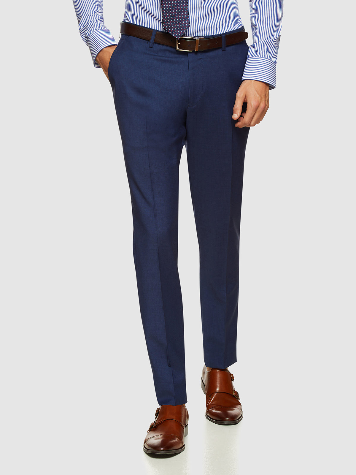 BYRON WOOL SUIT TROUSERS