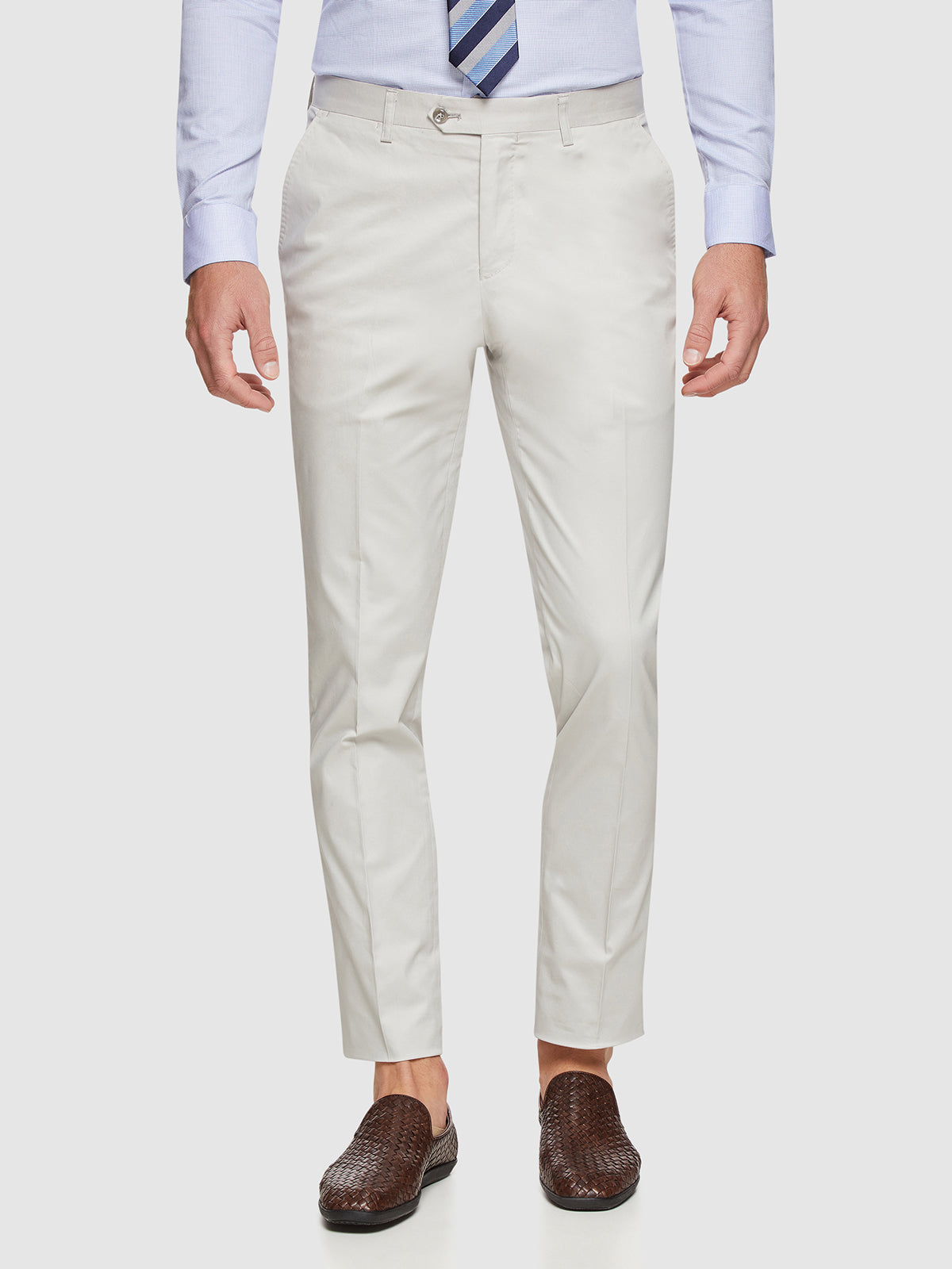 BYRON COTTON STRETCH SUIT TROUSER