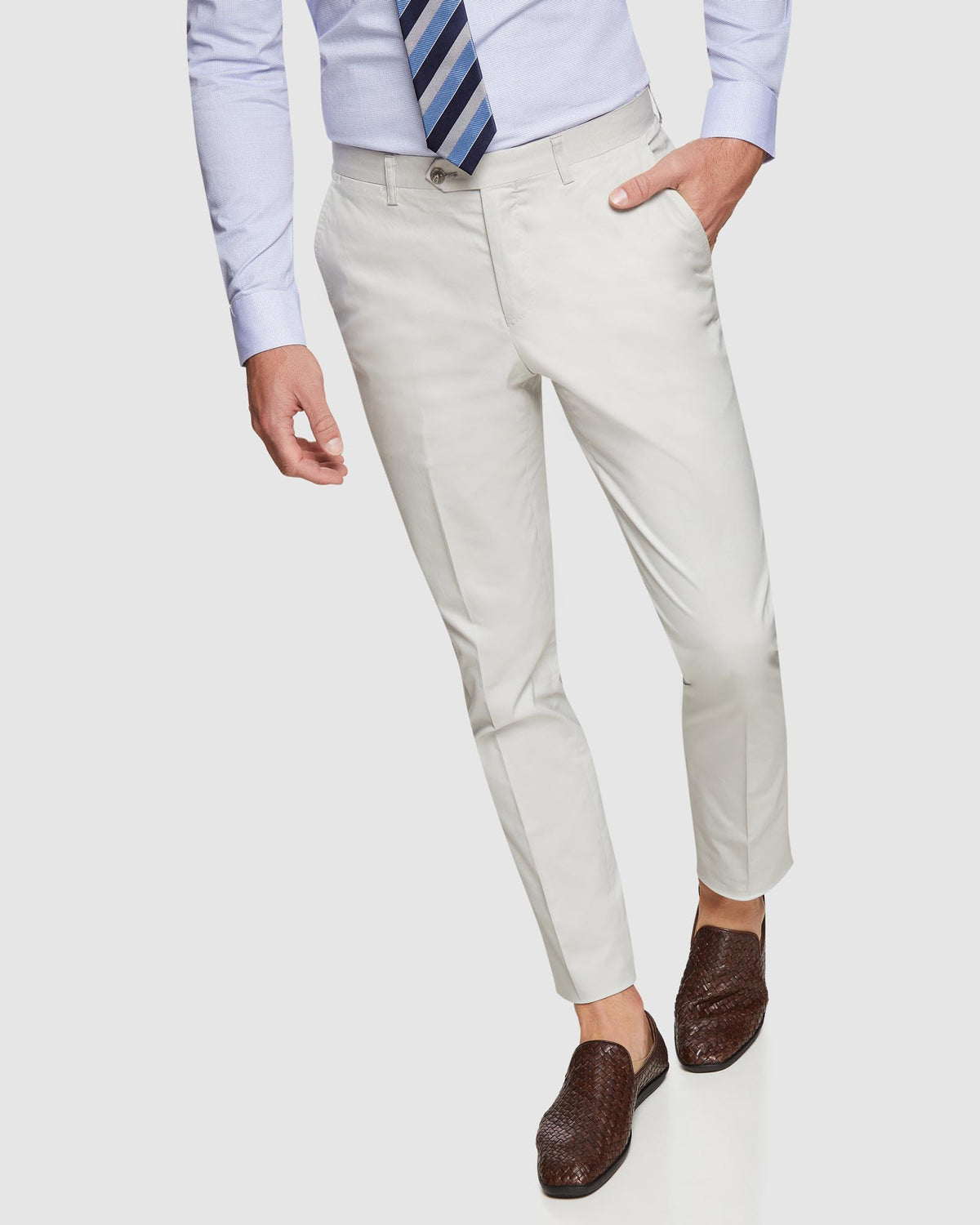 Cotton On oxford trouser Mens Fashion Bottoms Trousers on Carousell