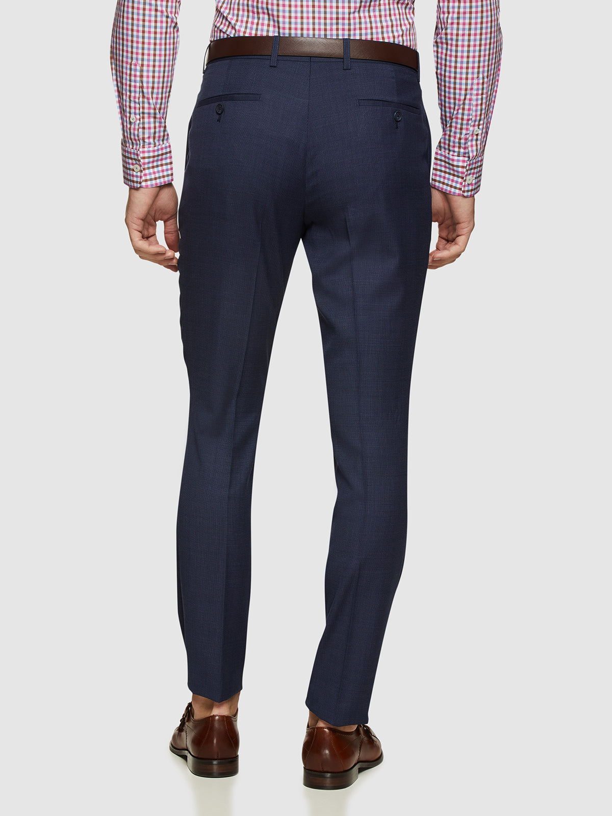 HOPKINS WOOL STRETCH TROUSERS