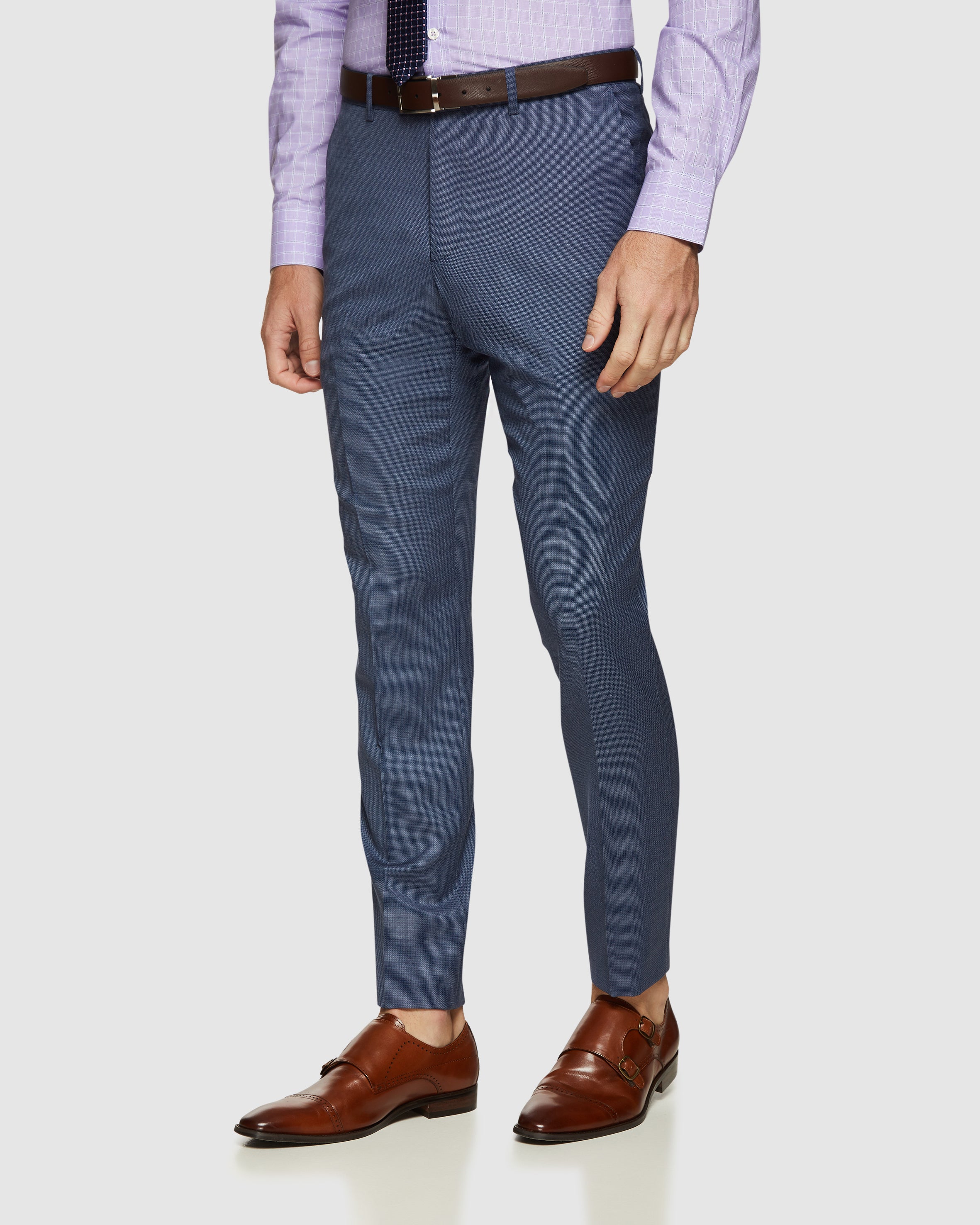 HOPKINS WOOL STRETCH TROUSERS