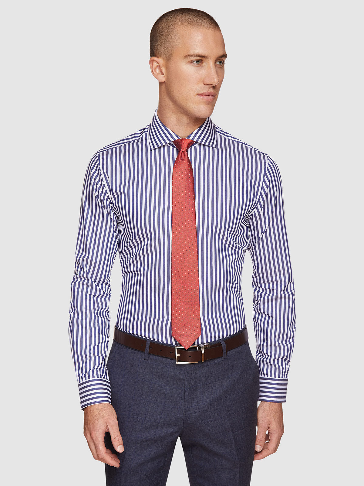 TRAFALGAR STRIPED SHIRT