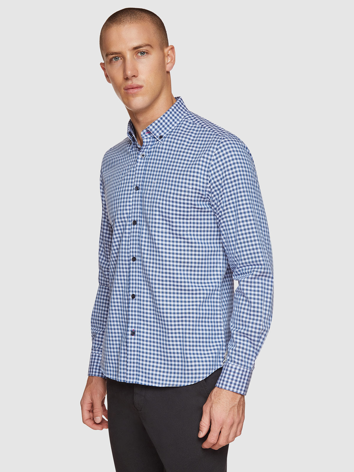 STRATTON TWILL CHECKED SHIRT