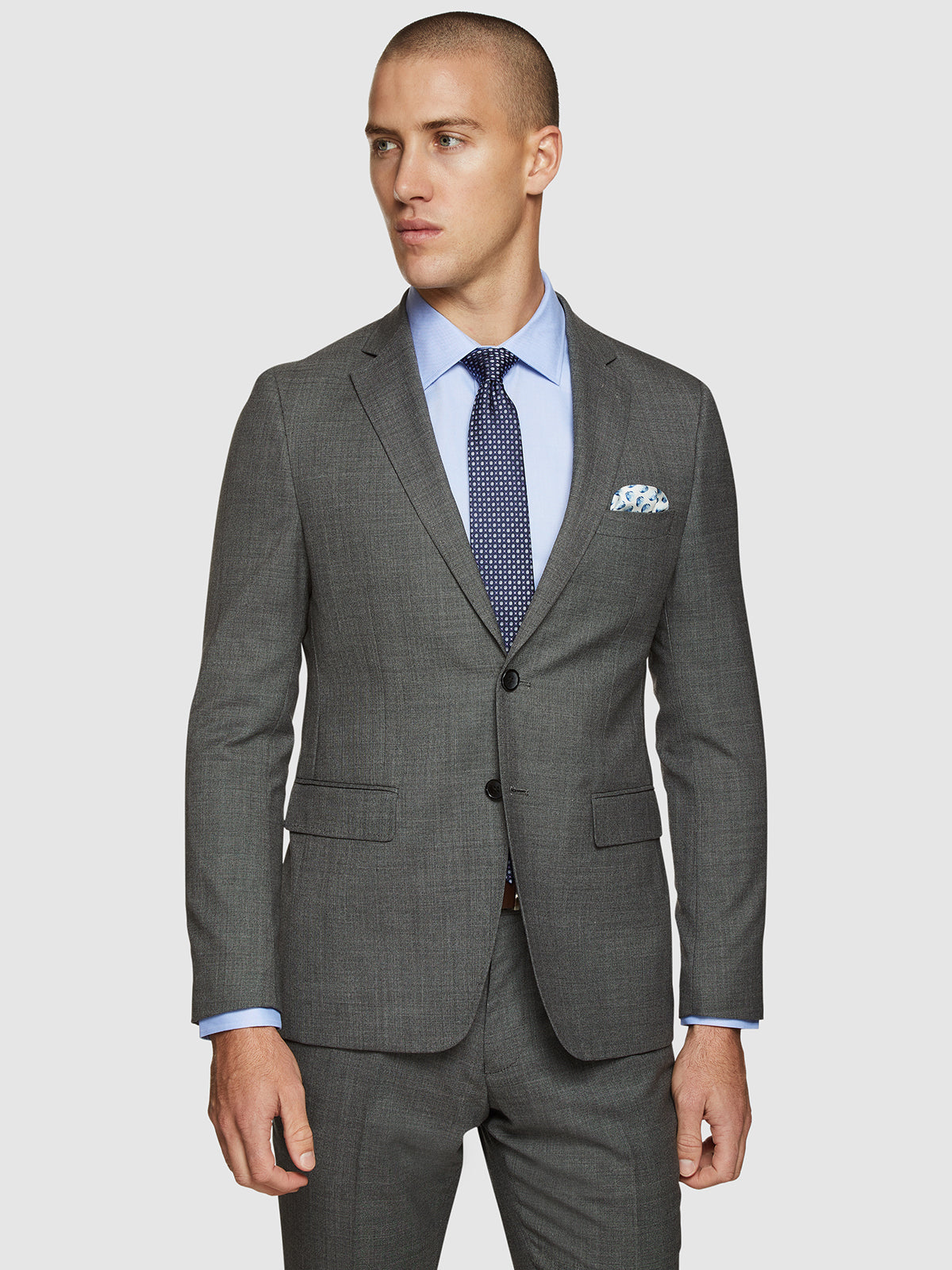 AUDEN WOOL STRETCH SUIT JACKET