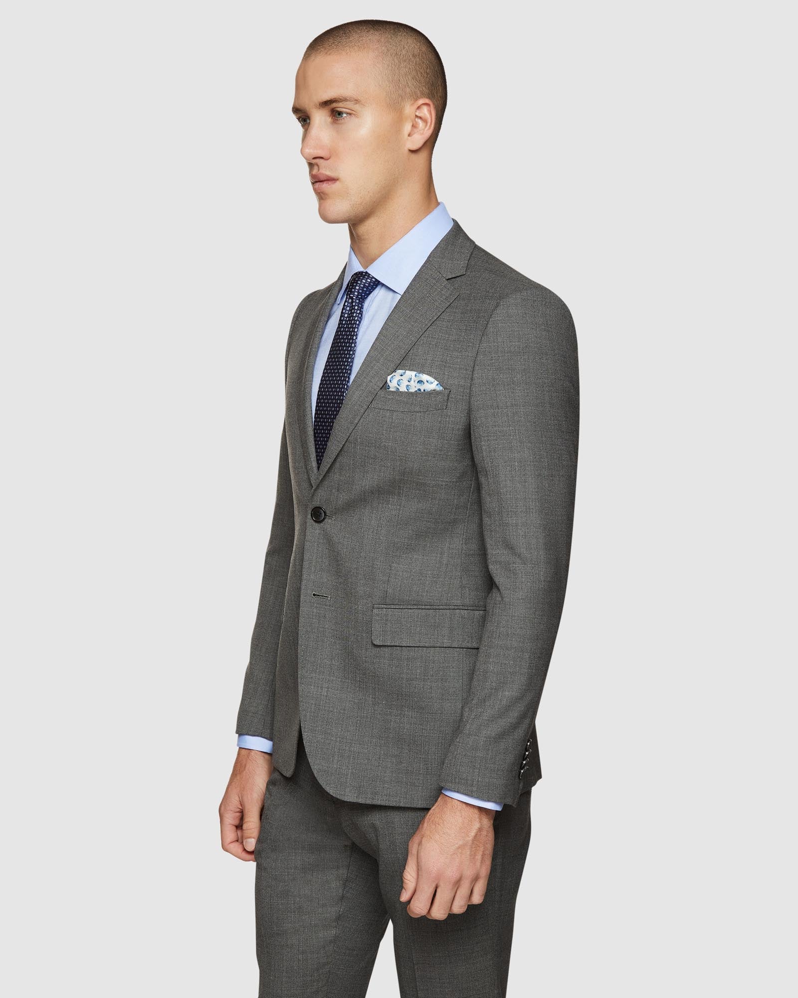 AUDEN WOOL STRETCH SUIT JACKET