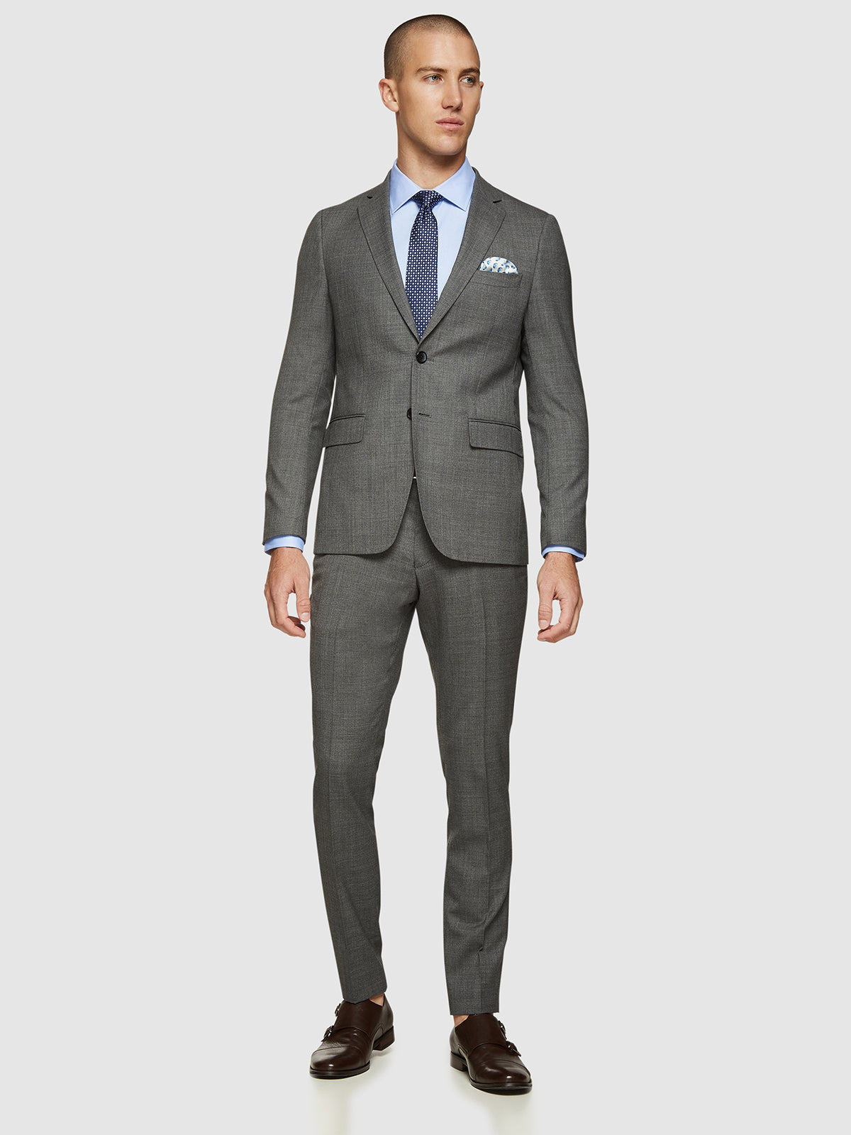 AUDEN WOOL STRETCH SUIT TROUSERS