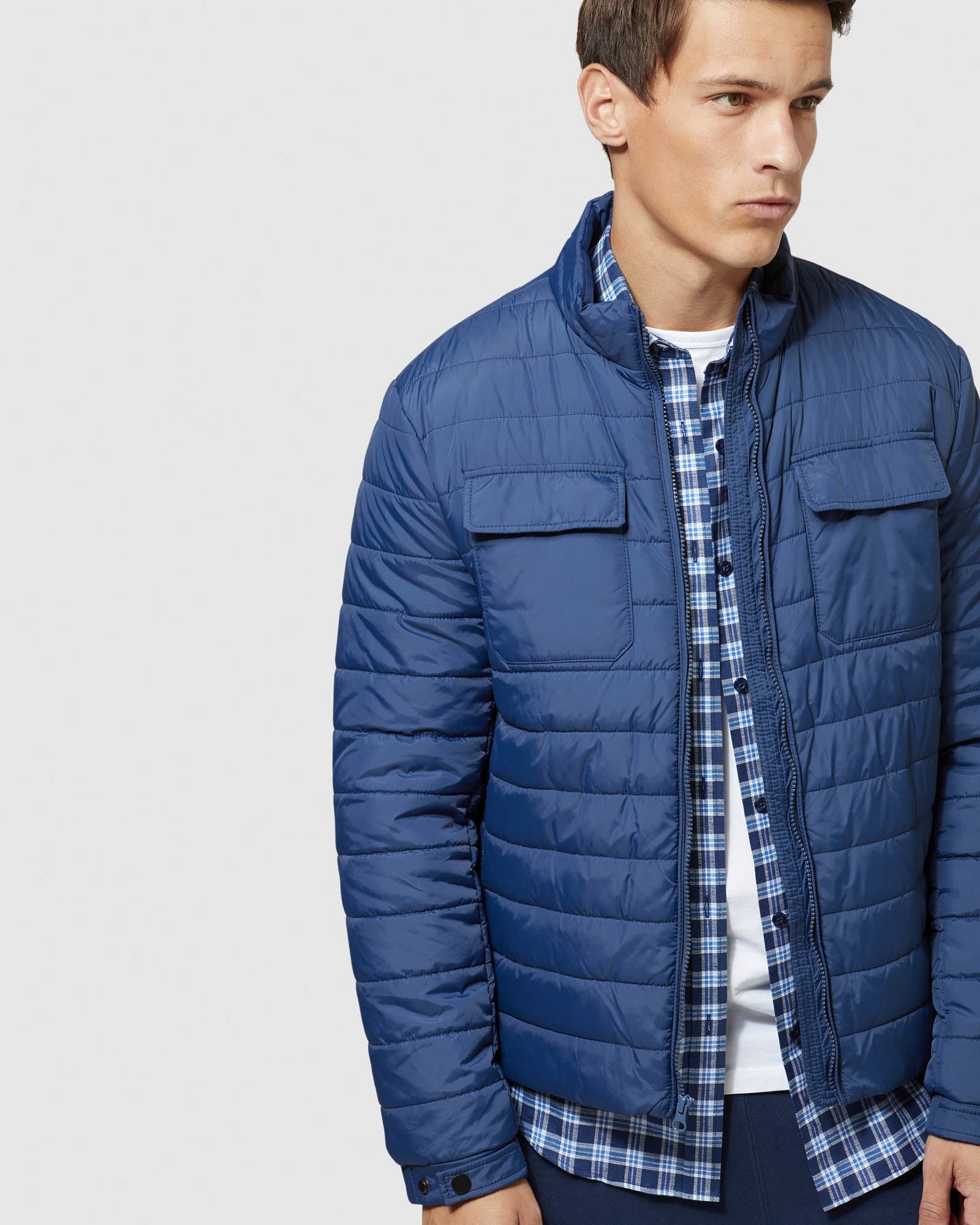 MARCUS POCKET FRONT ECO PUFFER ER JACKET