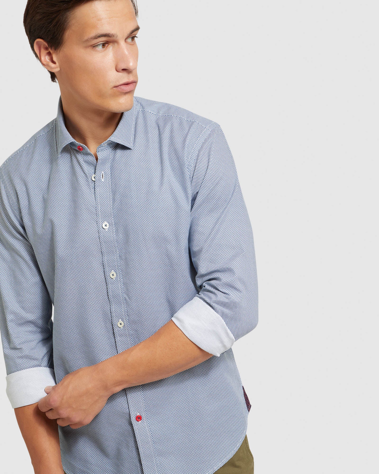 KENTON SPOT PRINTED SHIRT