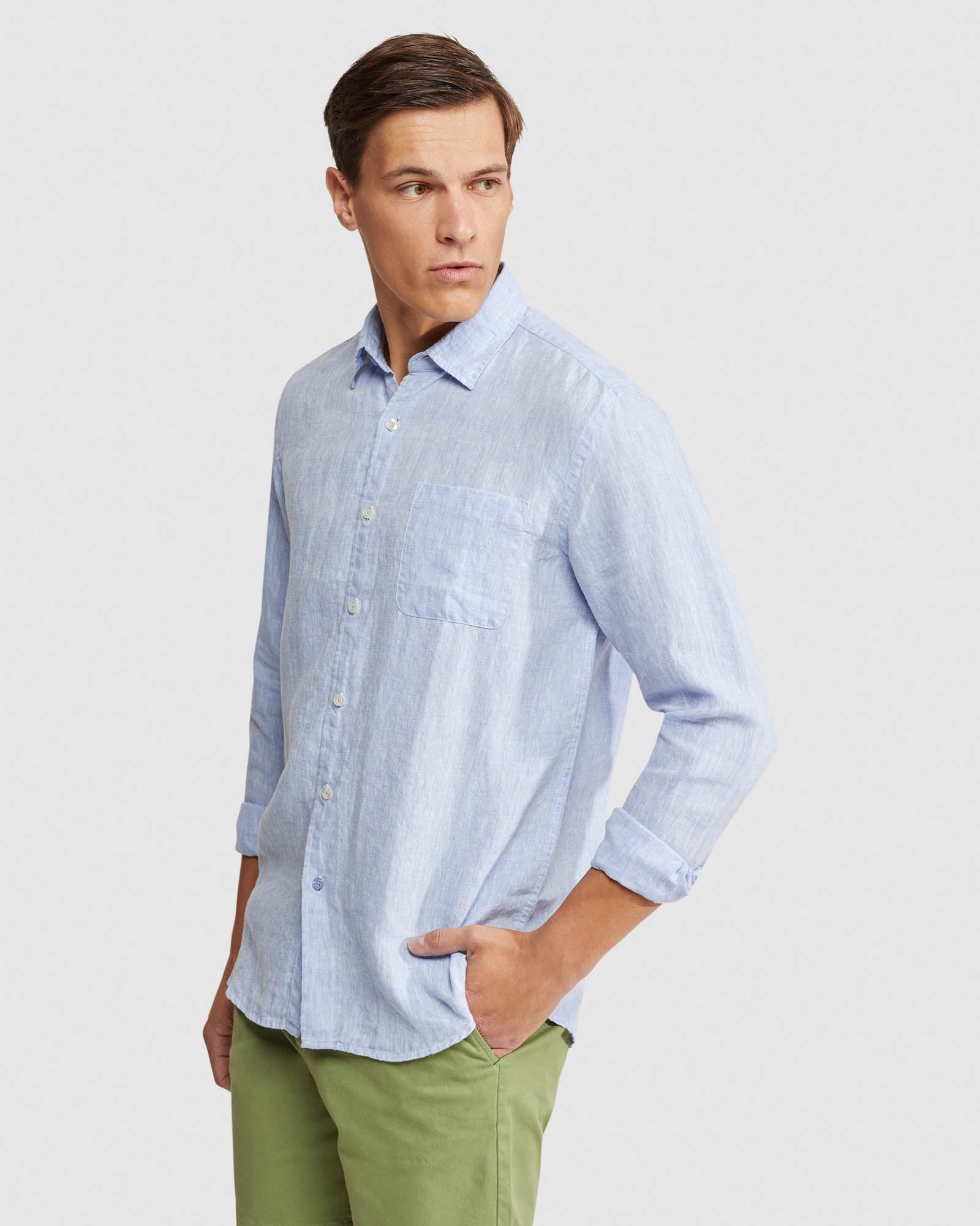 HOLLOWAY PURE LINEN SHIRT