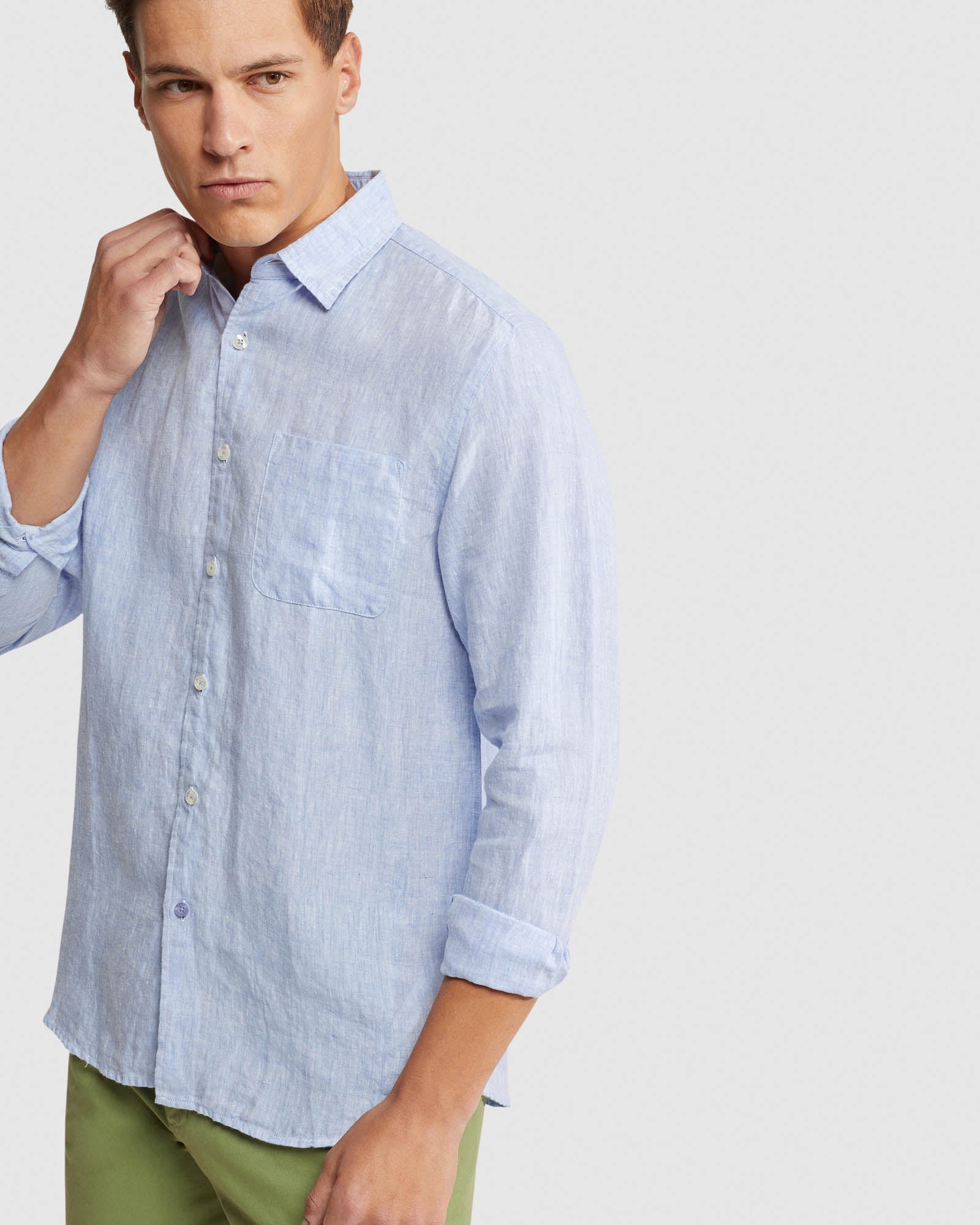 HOLLOWAY PURE LINEN SHIRT