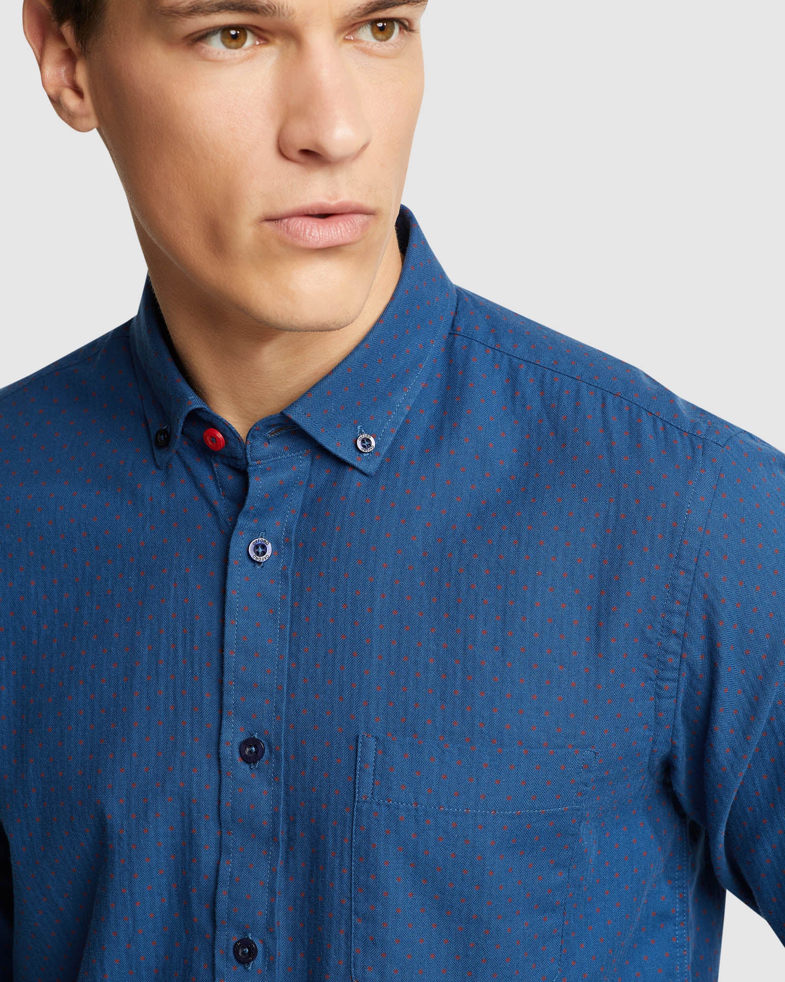 STRATTON SPOT PRINTED SHIRT