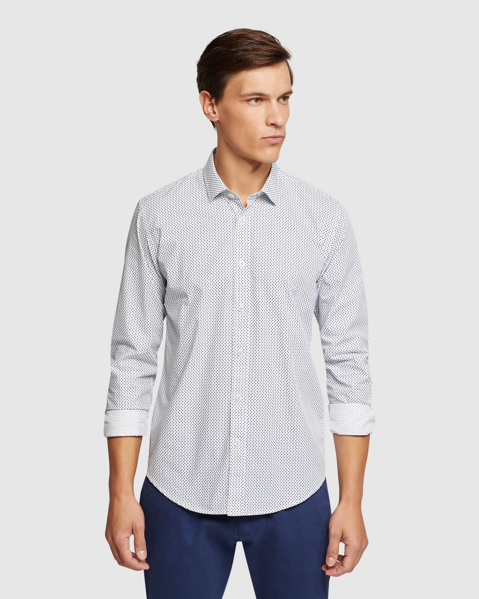 KENTON PRINTED COTTON SHIRT