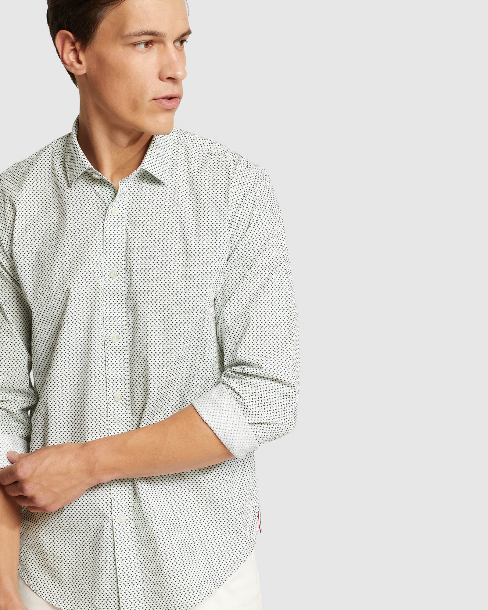 KENTON PRINTED COTTON SHIRT