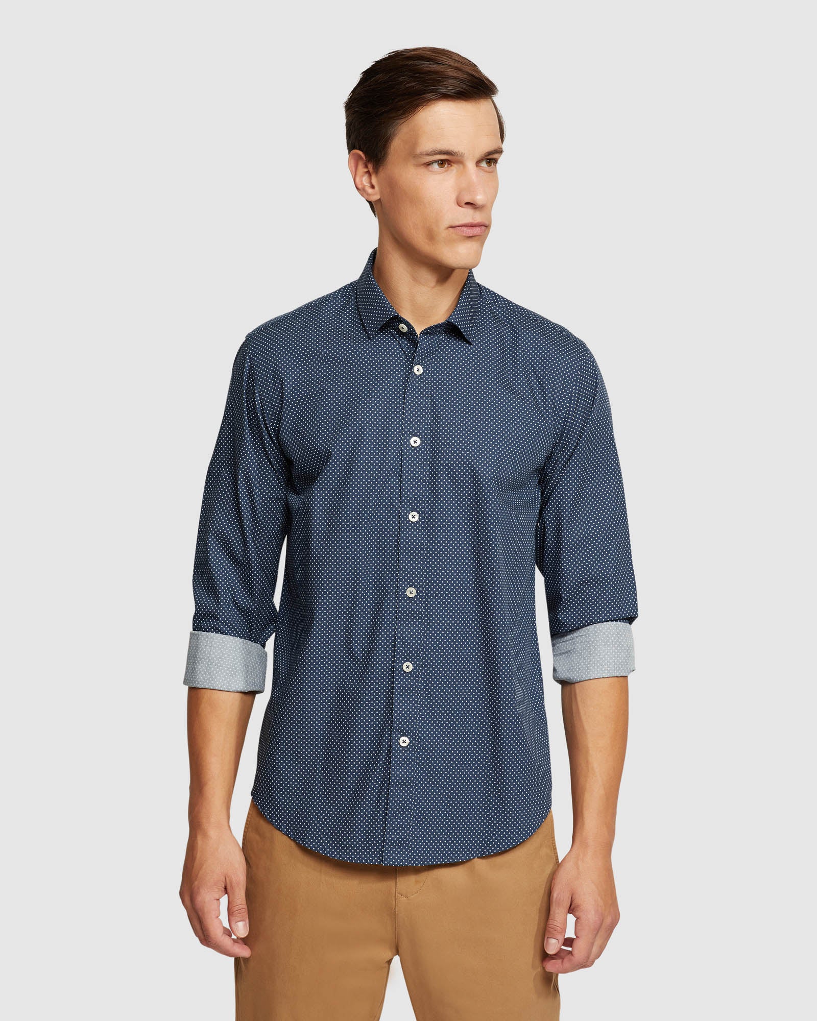 KENTON PRINTED COTTON SHIRT